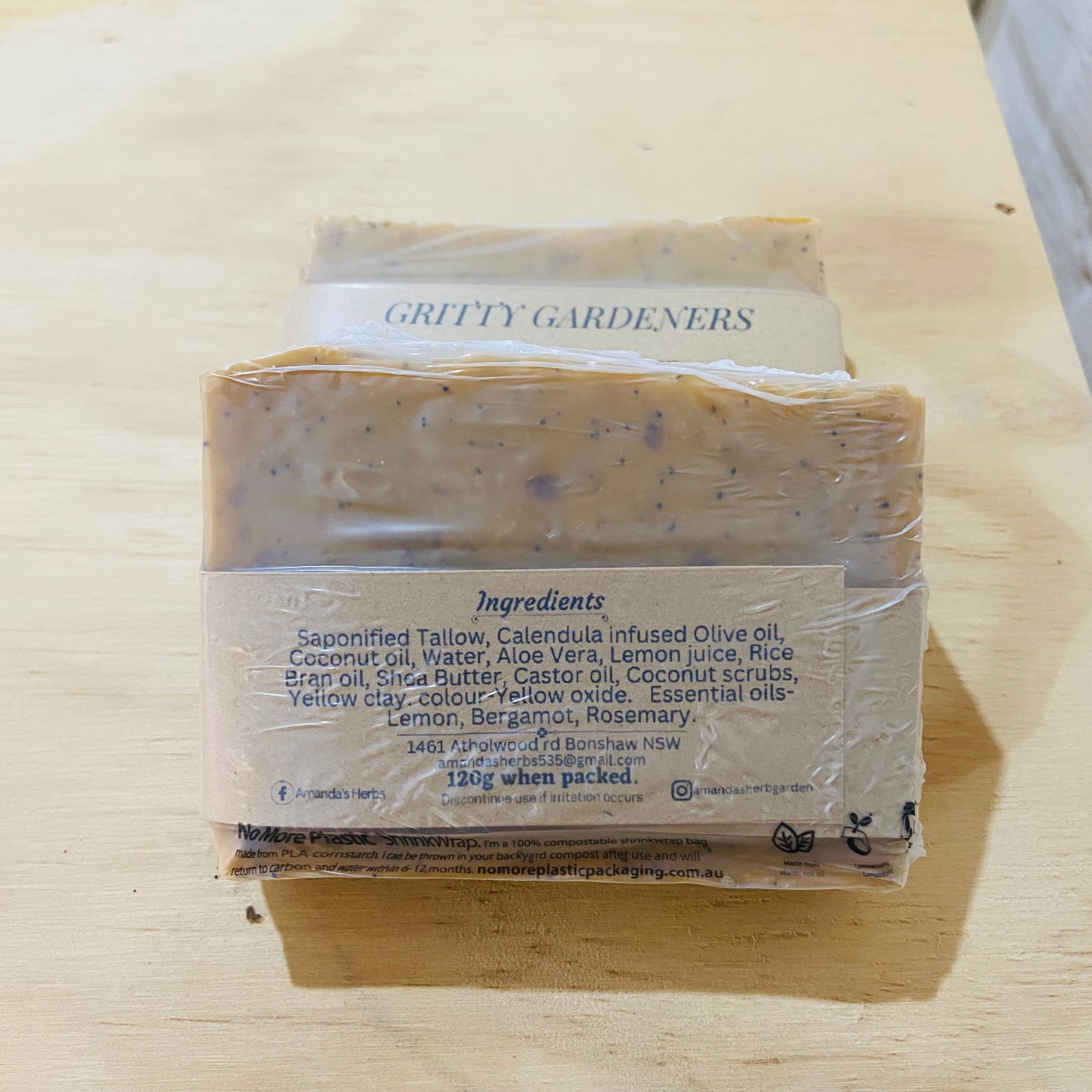 Gritty Gardeners Soap by Amanda's Herbs