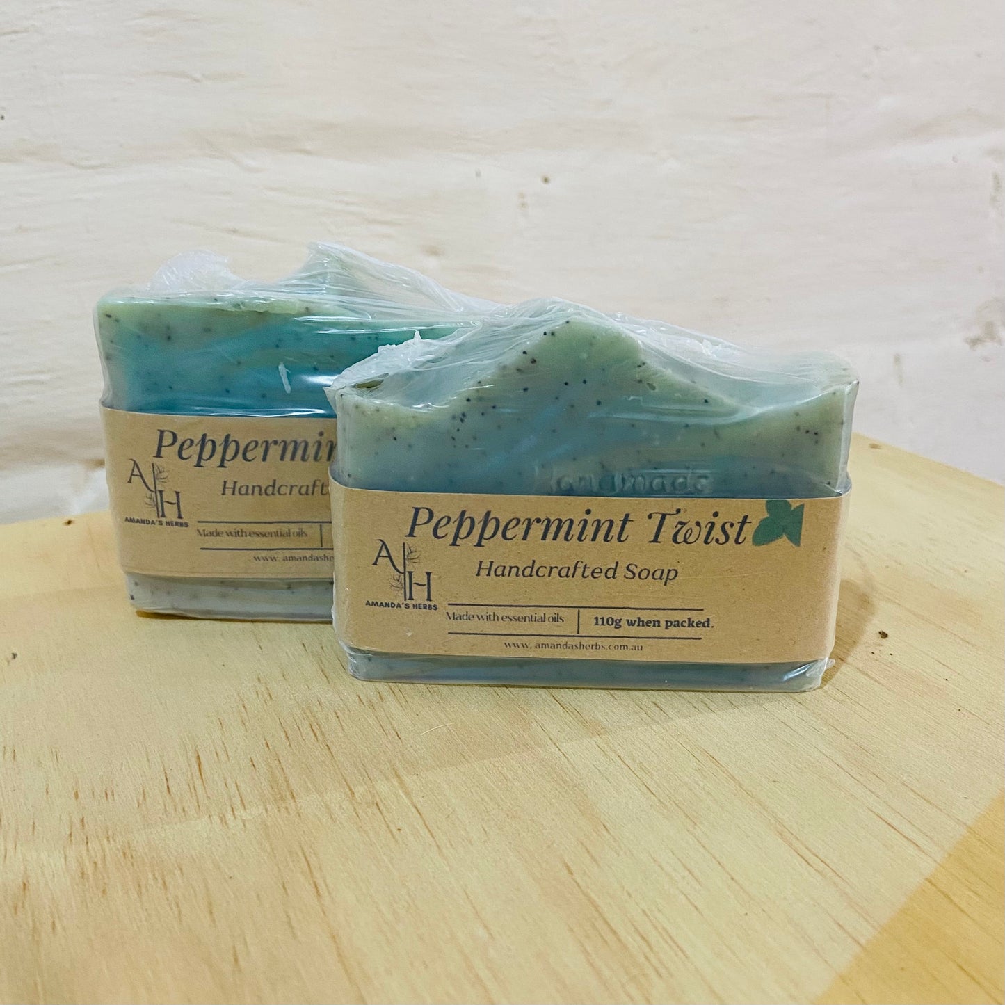 Peppermint Twist Soap by Amanda's Herbs