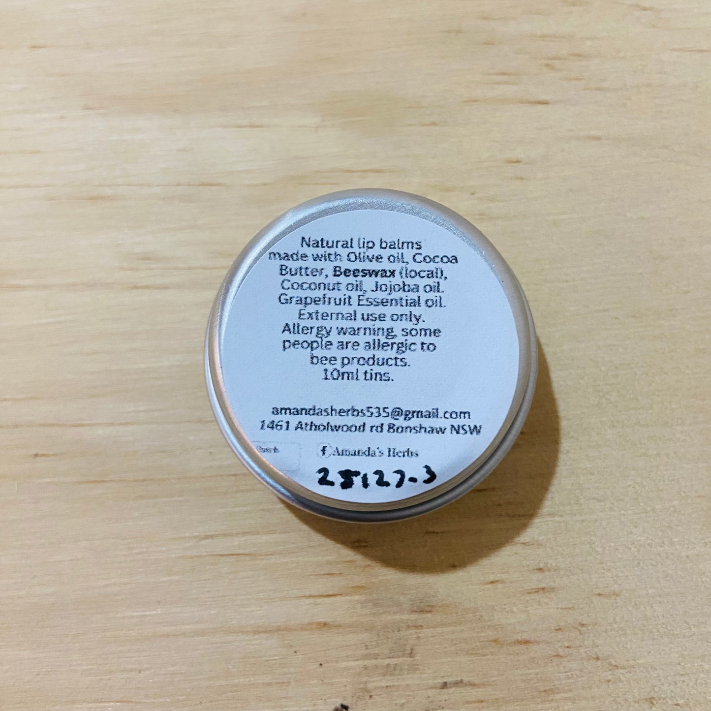 Lip Balm by Amanda's Herbs - 2 varieties