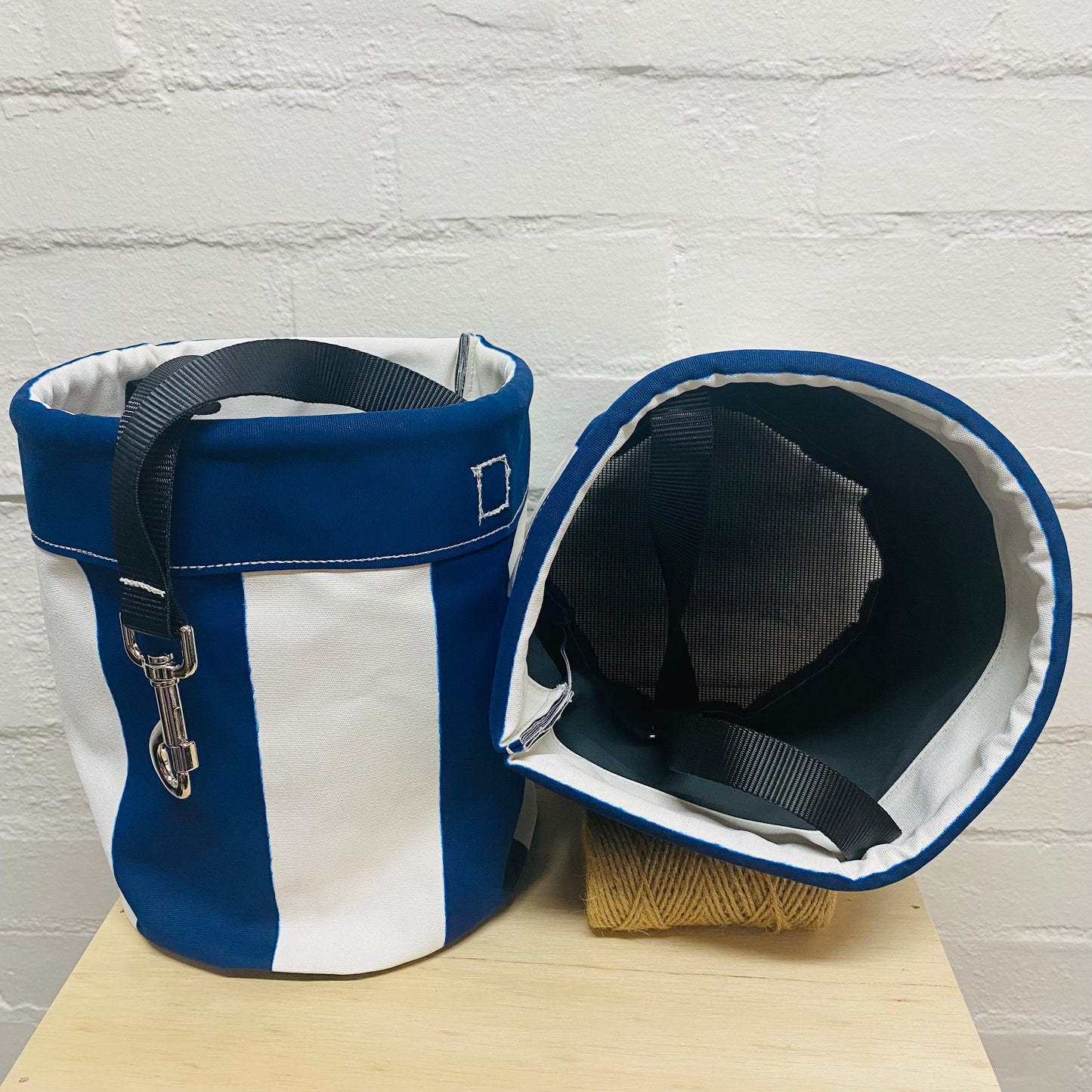 Navy Peg Bags