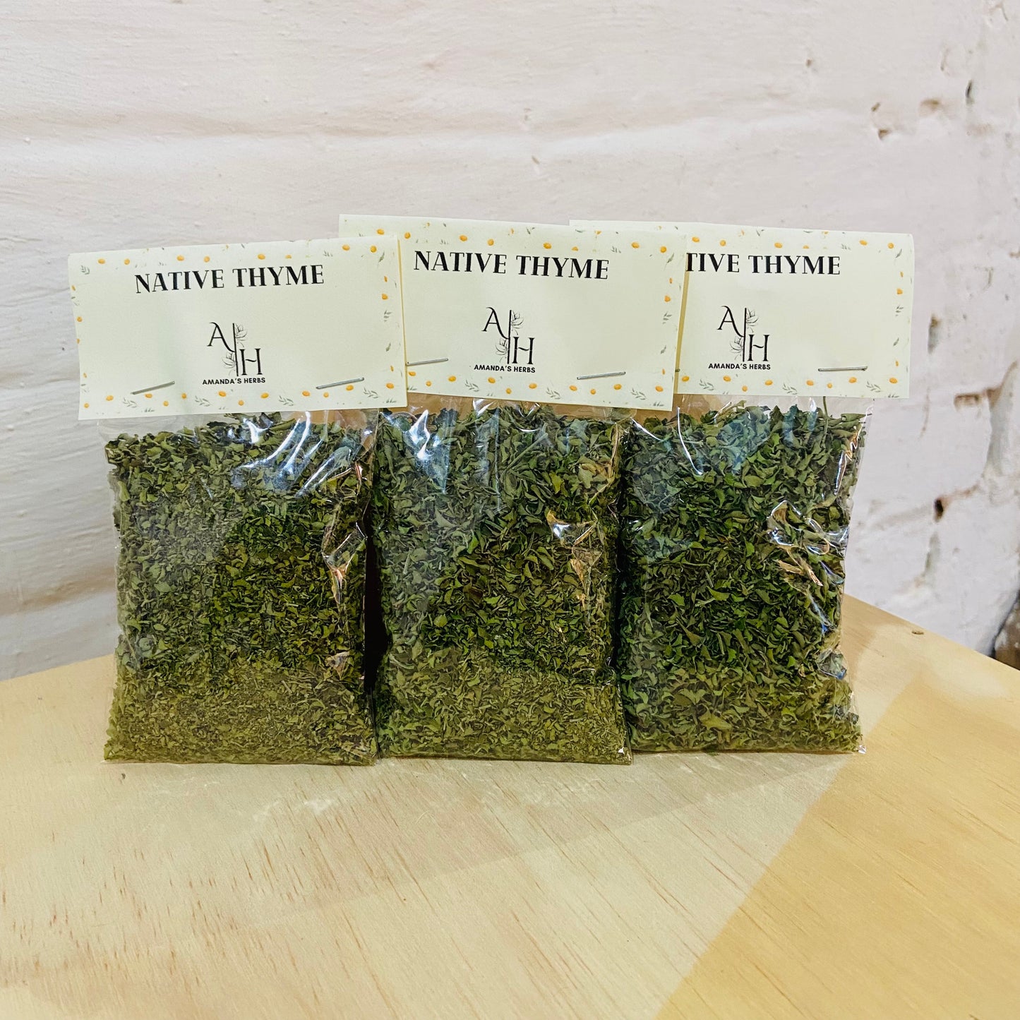 Native Thyme Dried Herbs by Amanda's Herbs
