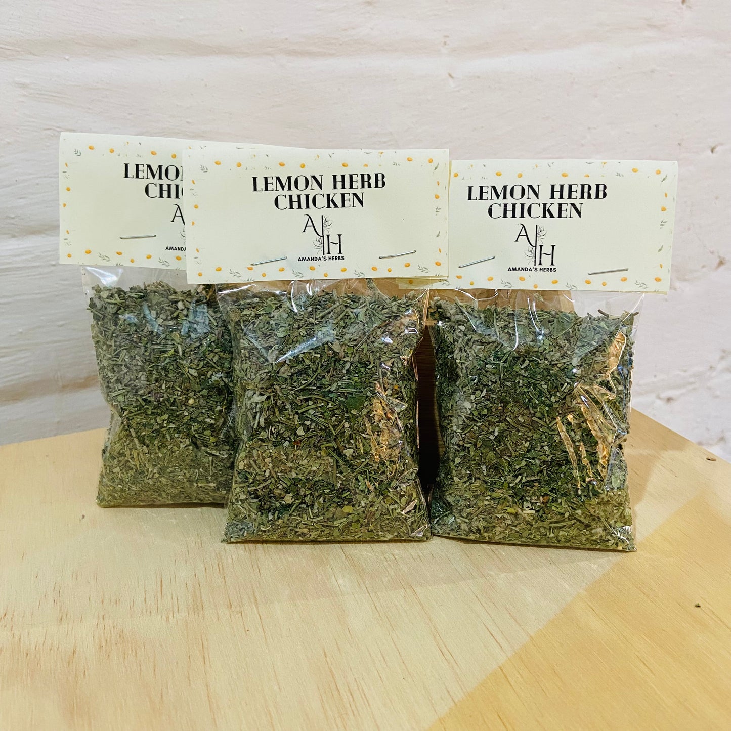 Lemon Herb Chicken Dried Herbs by Amanda's Herbs