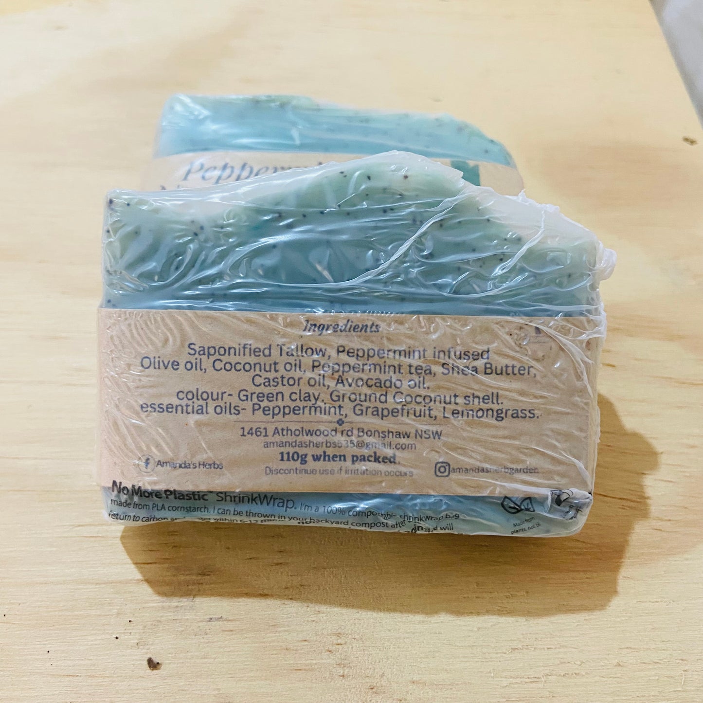 Peppermint Twist Soap by Amanda's Herbs