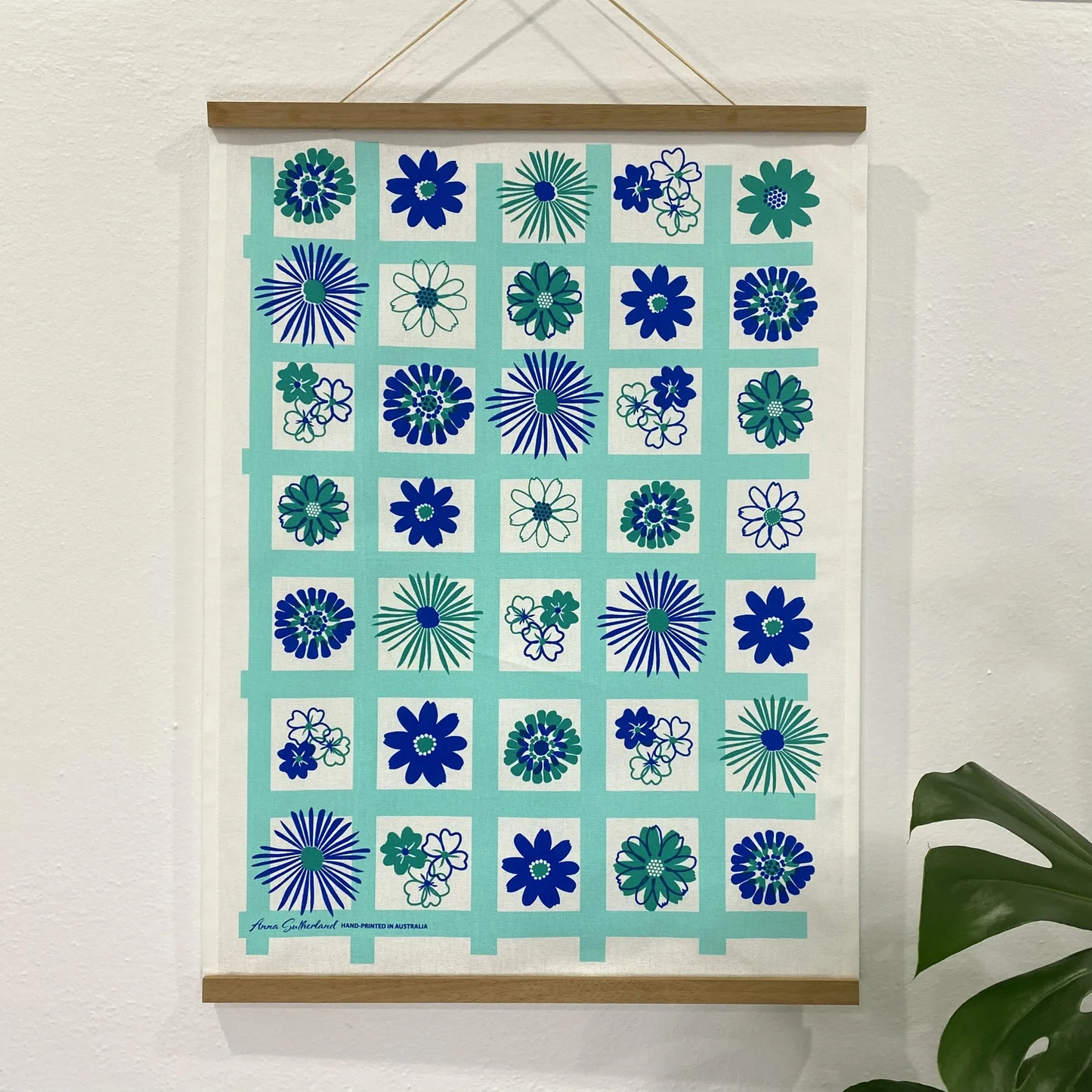 Stripe Design Cotton Tea Towels by Anna Sutherland
