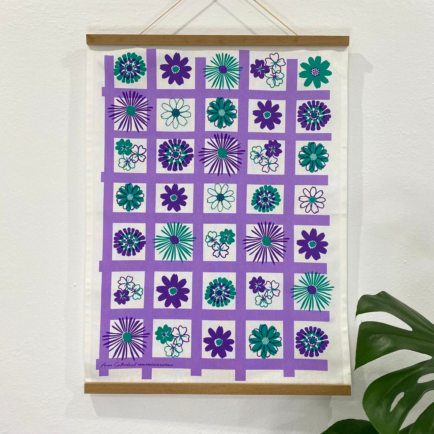 Stripe Design Cotton Tea Towels by Anna Sutherland