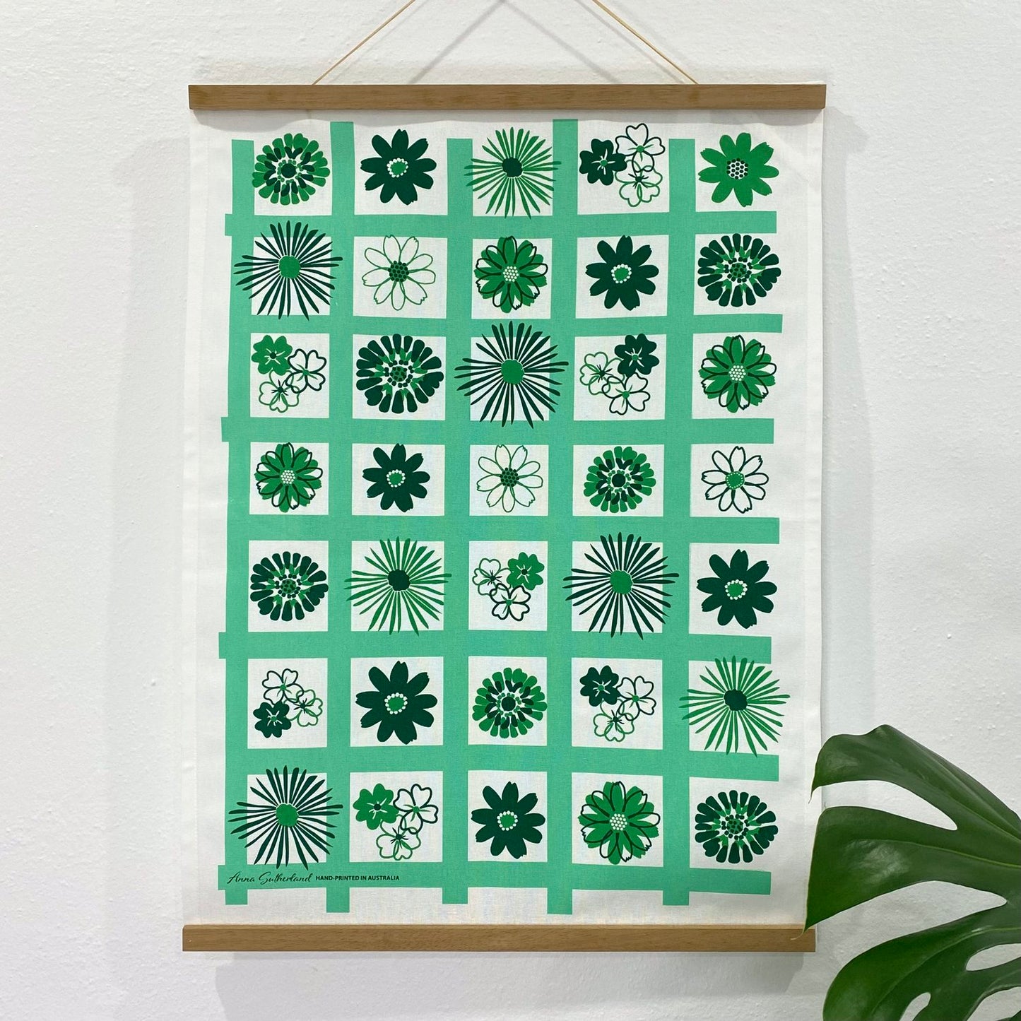 Stripe Design Cotton Tea Towels by Anna Sutherland