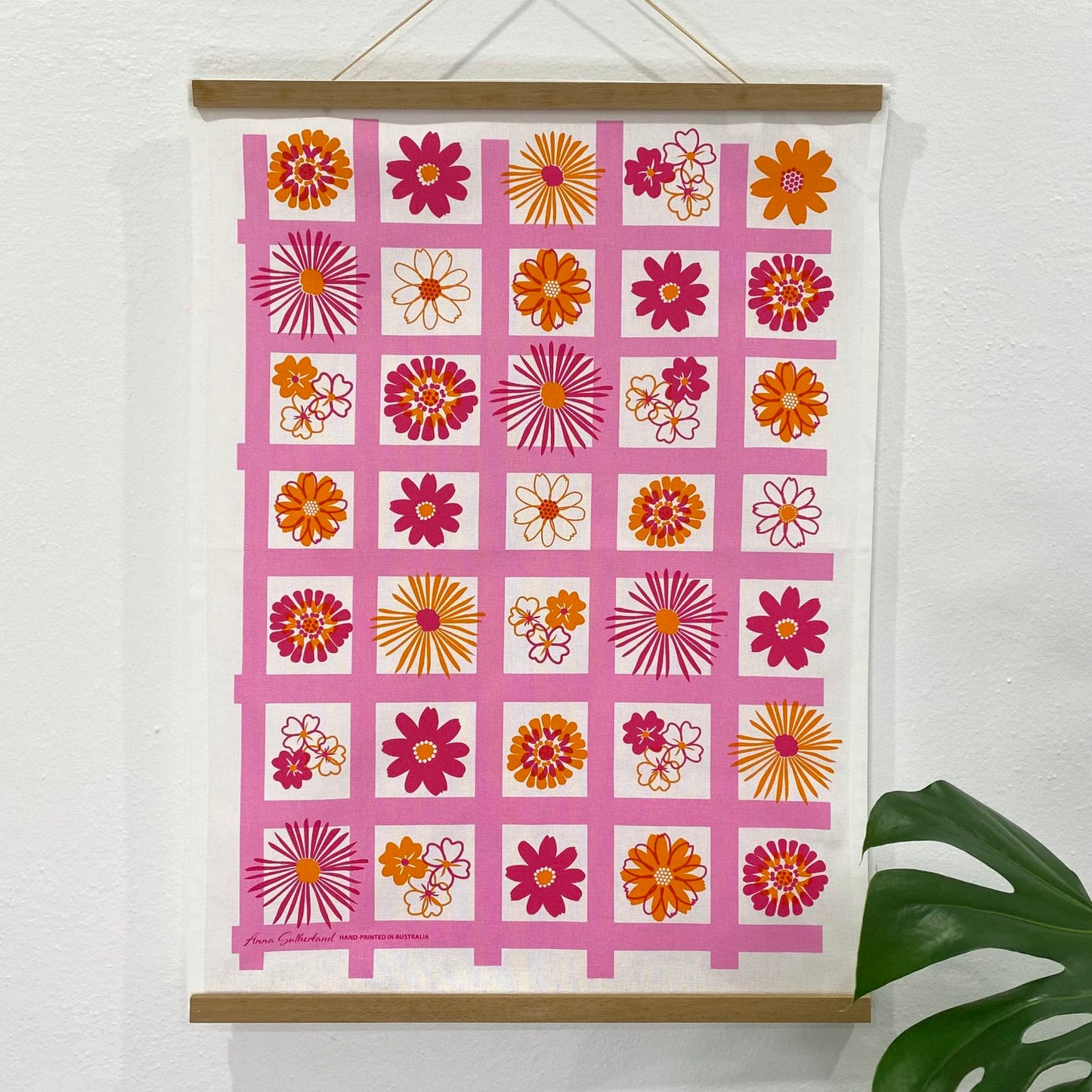 Stripe Design Cotton Tea Towels by Anna Sutherland