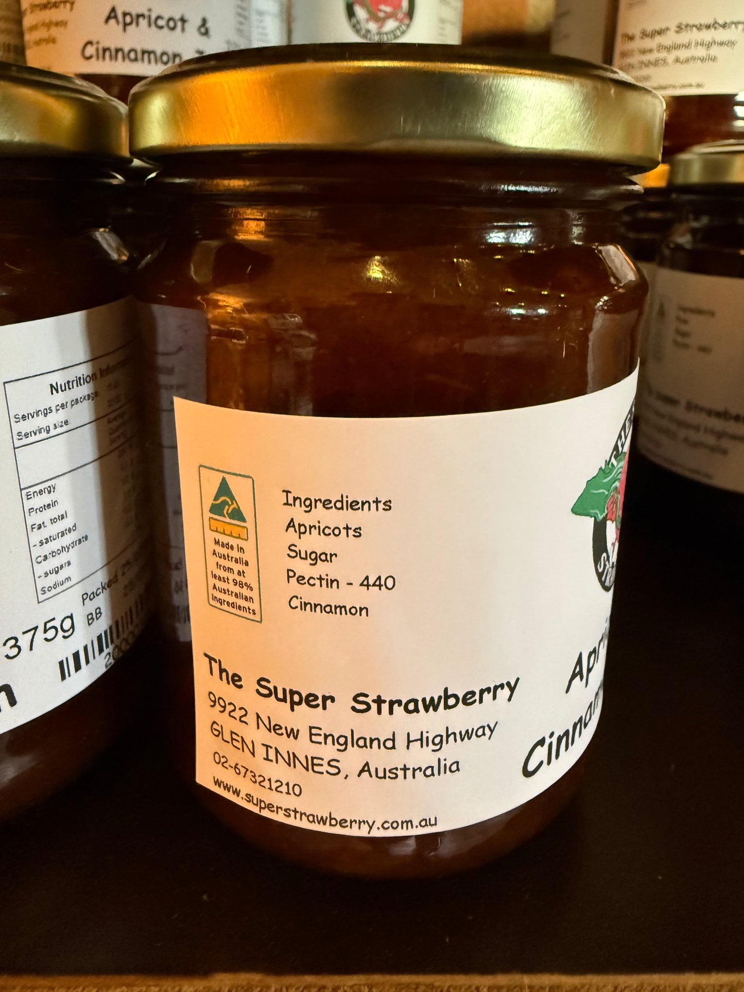 Apricot and Cinnamon Jam