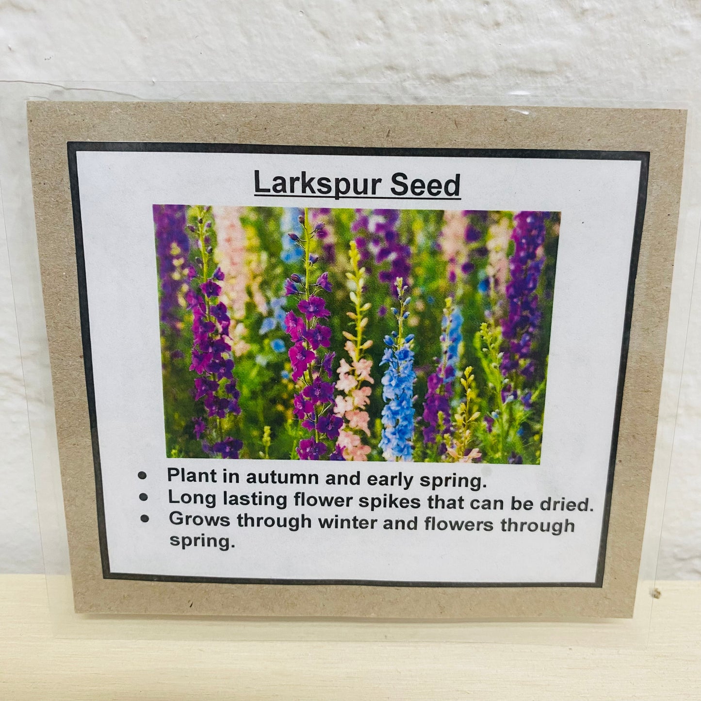 Armidale Creekland Flowers Larkspur Seed