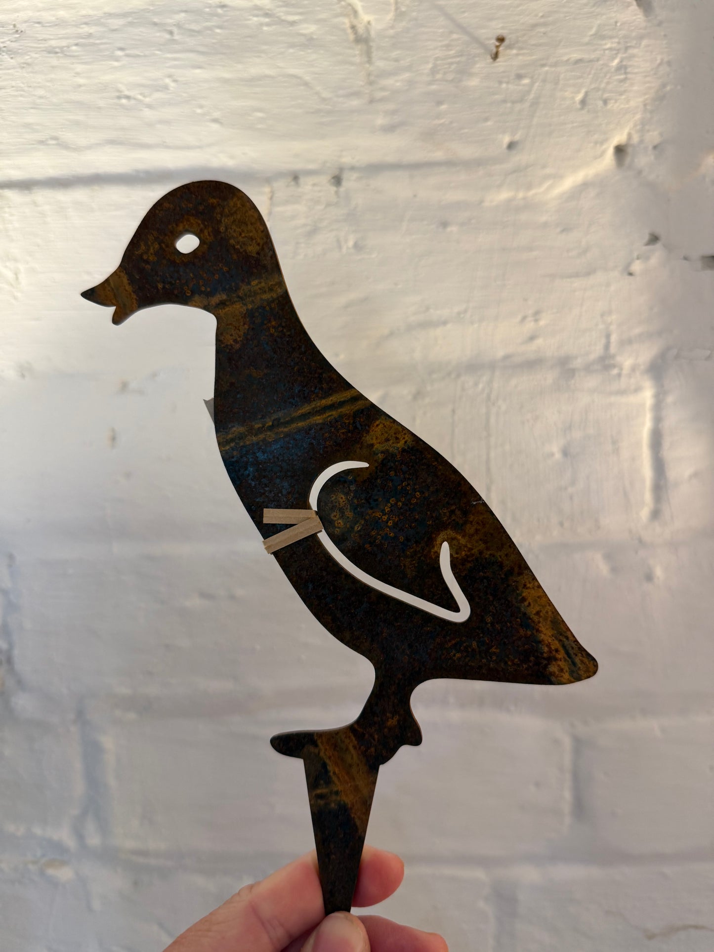 Duckling on stake by Design 2 Fab