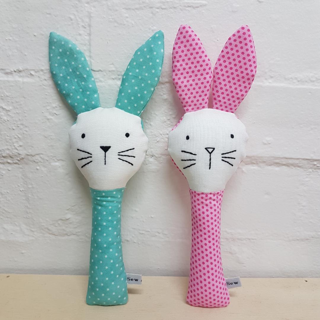Baby Rattle Bunny