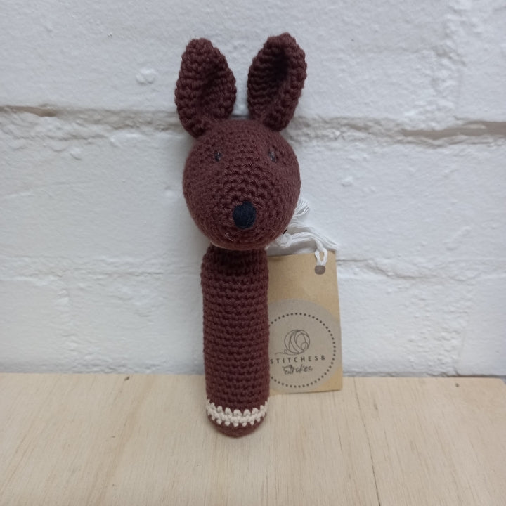 Baby Rattle Kangaroo