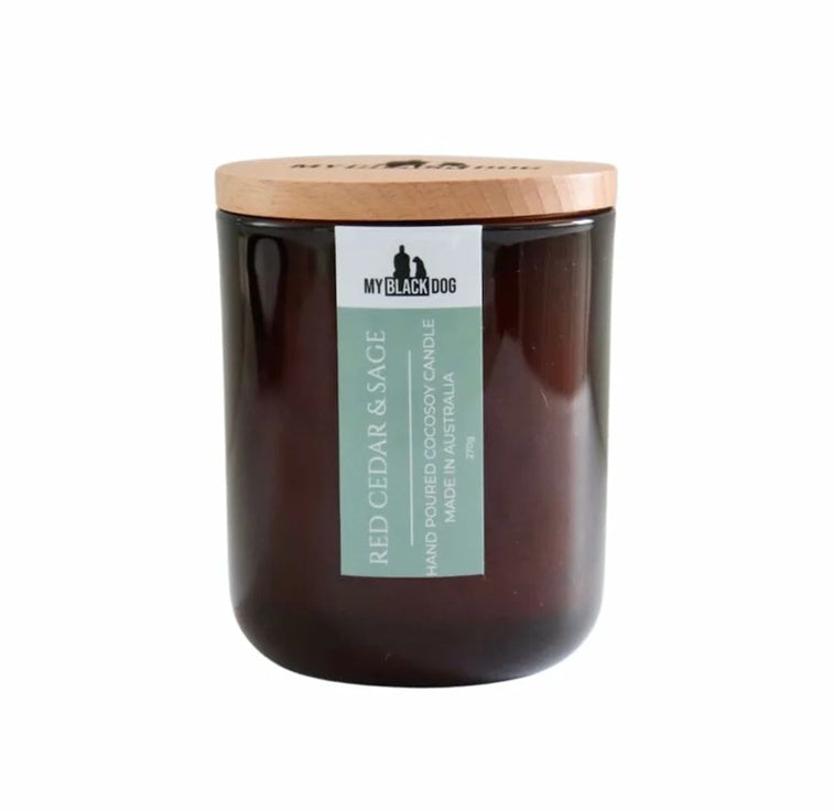 My Black Dog Candles