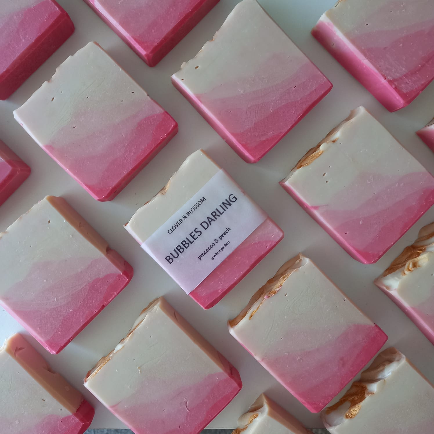 Bubbles Soap Processo and peach by clover and blossom