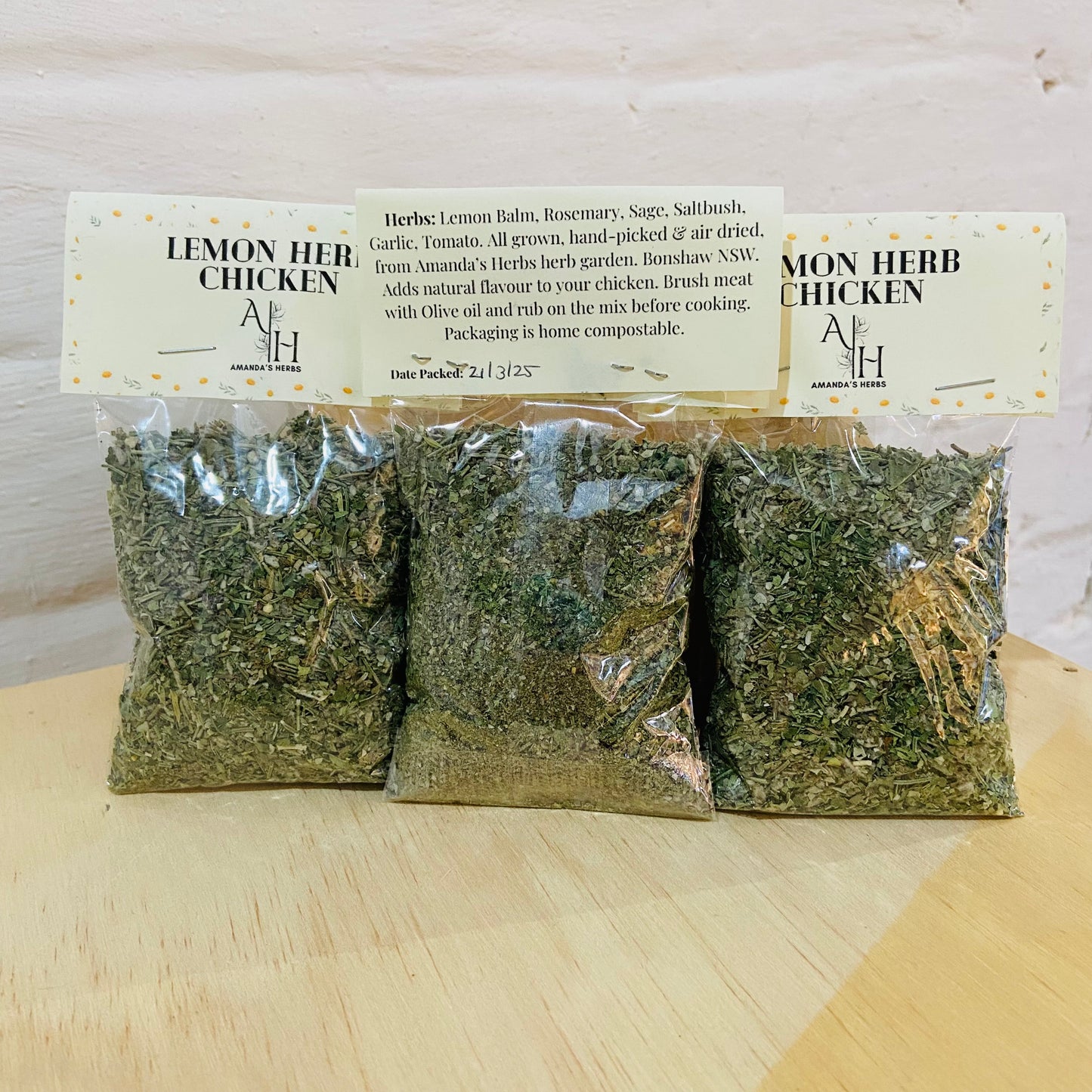 Lemon Herb Chicken Dried Herbs by Amanda's Herbs