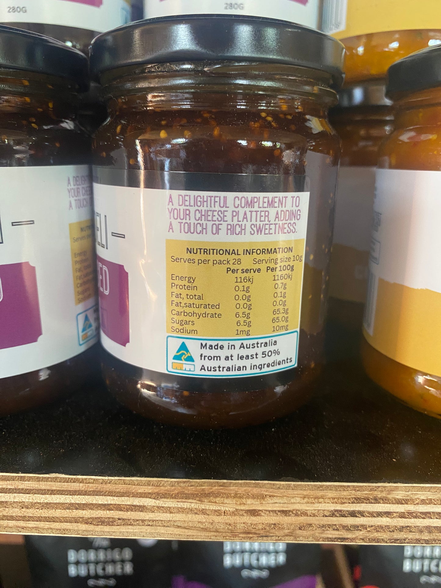 Caramelised Fig Jam by Dorrigo Butcher