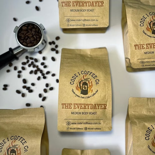 The Everydayer Coffee Beans by Code 1 Coffee