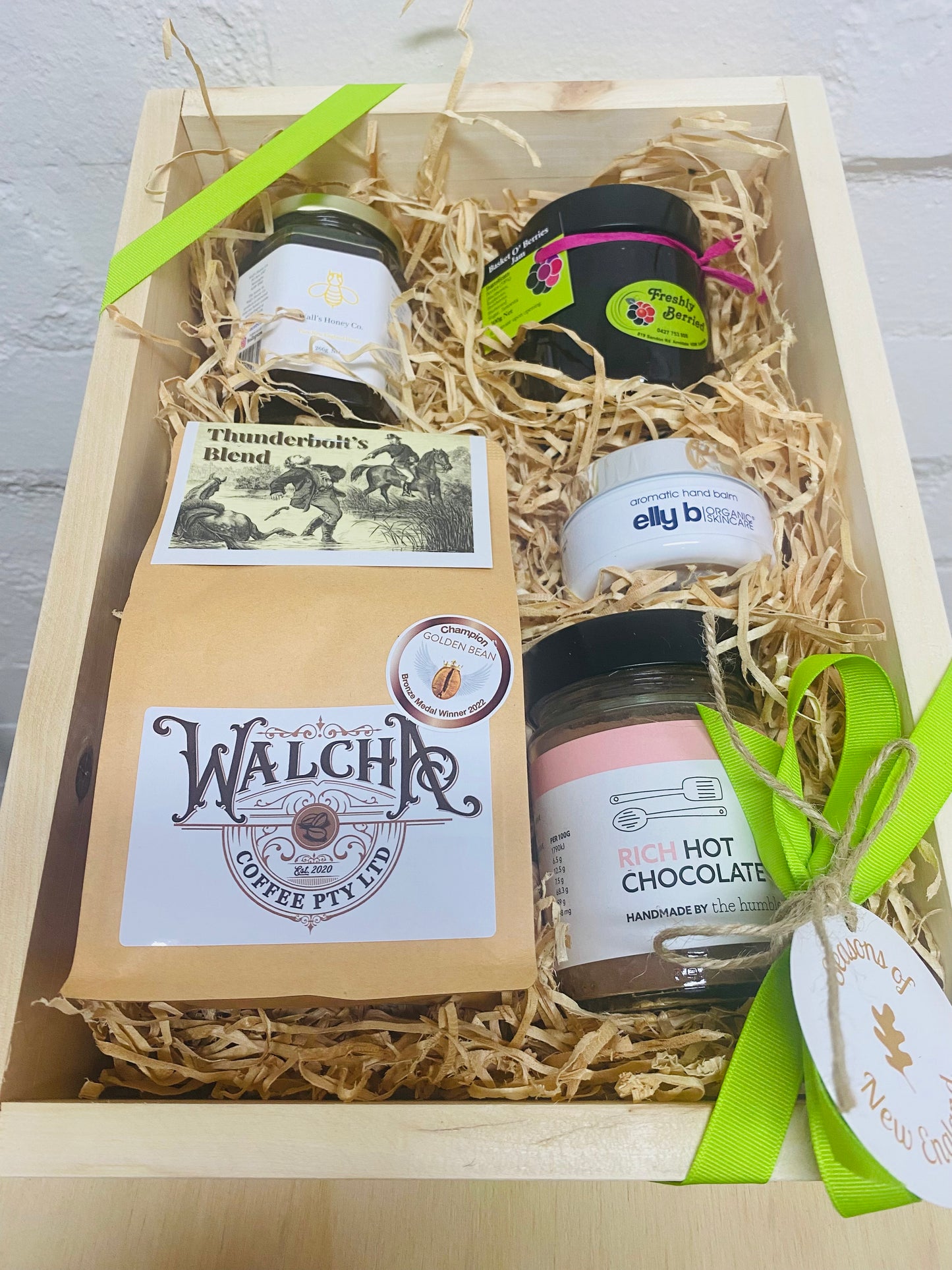 Gift Crate Timber Sample