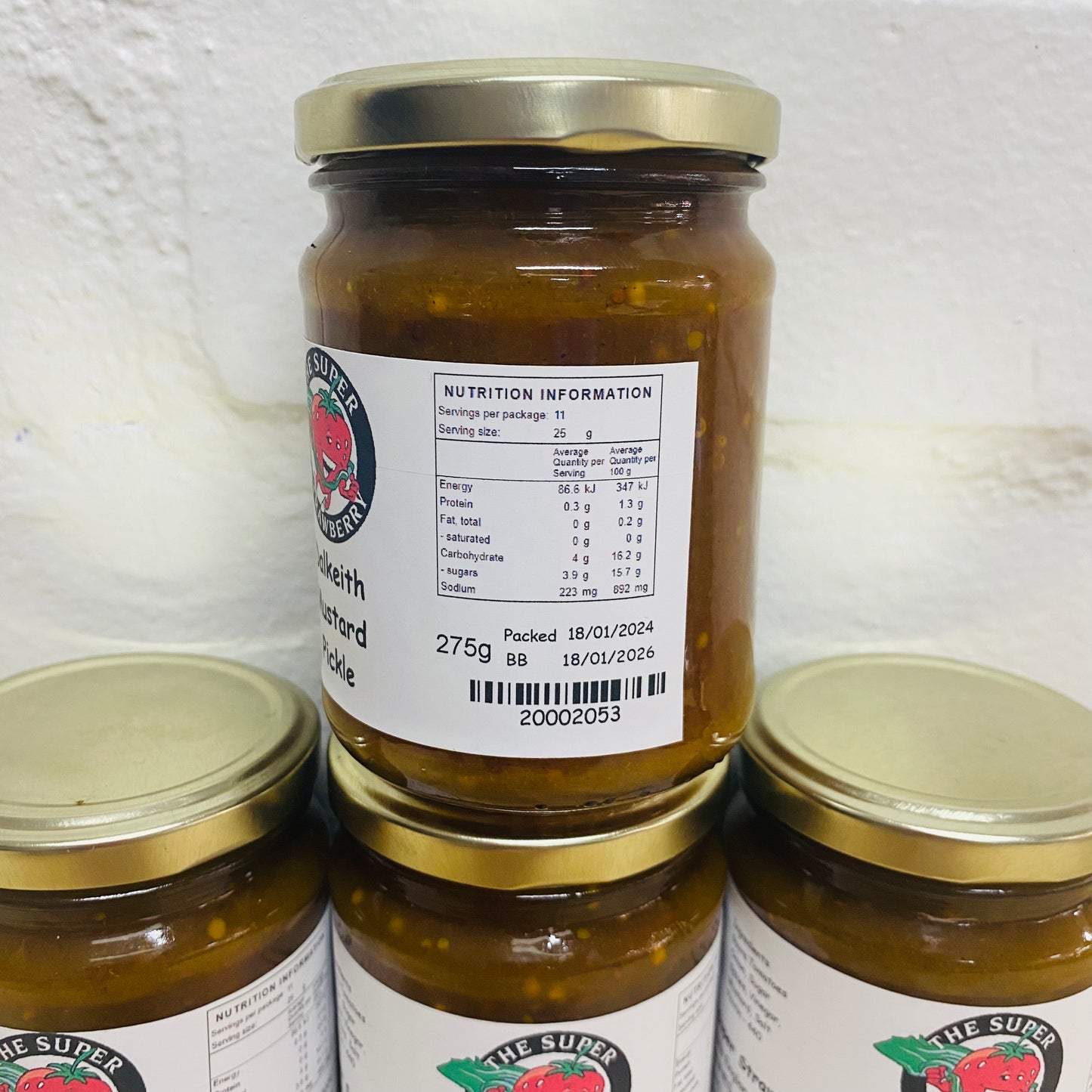 Dalkeith Mustard Pickle Stack