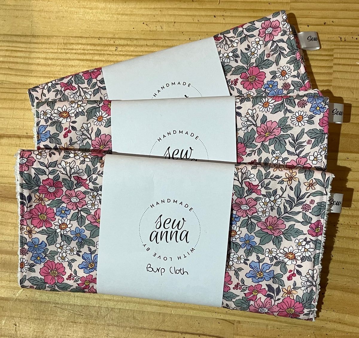Burp cloth by Sew Anna