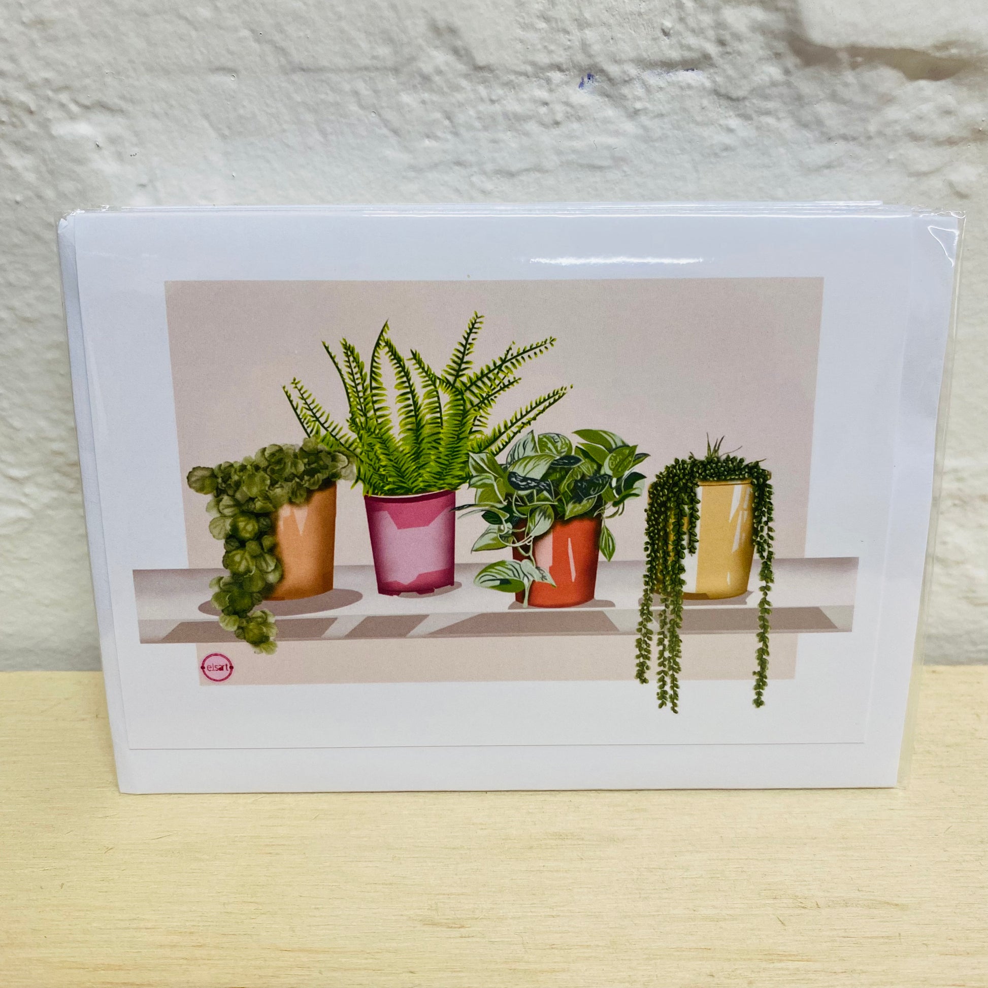 ELS Art Plant Shelf Card