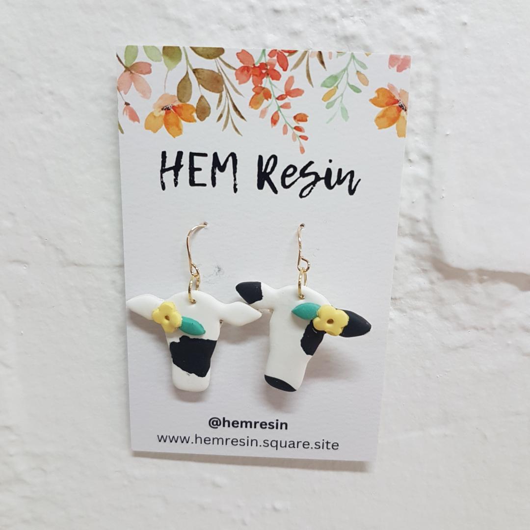 Cow Earrings