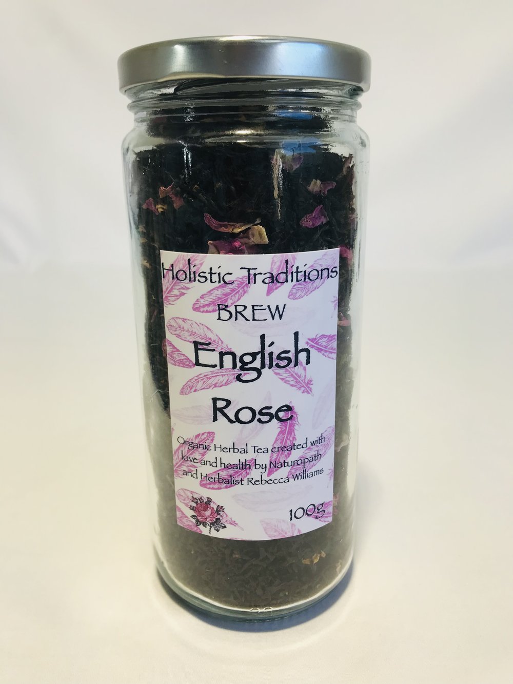 English Rose Herbal Tea by Holistic Traditions
