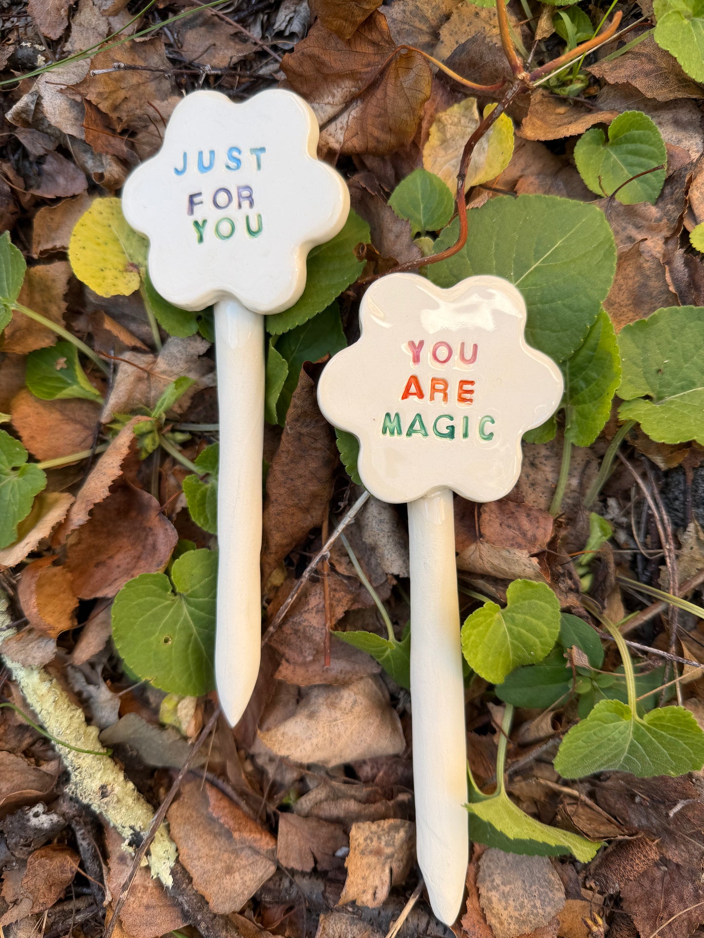 Merry Little Garden Stakes