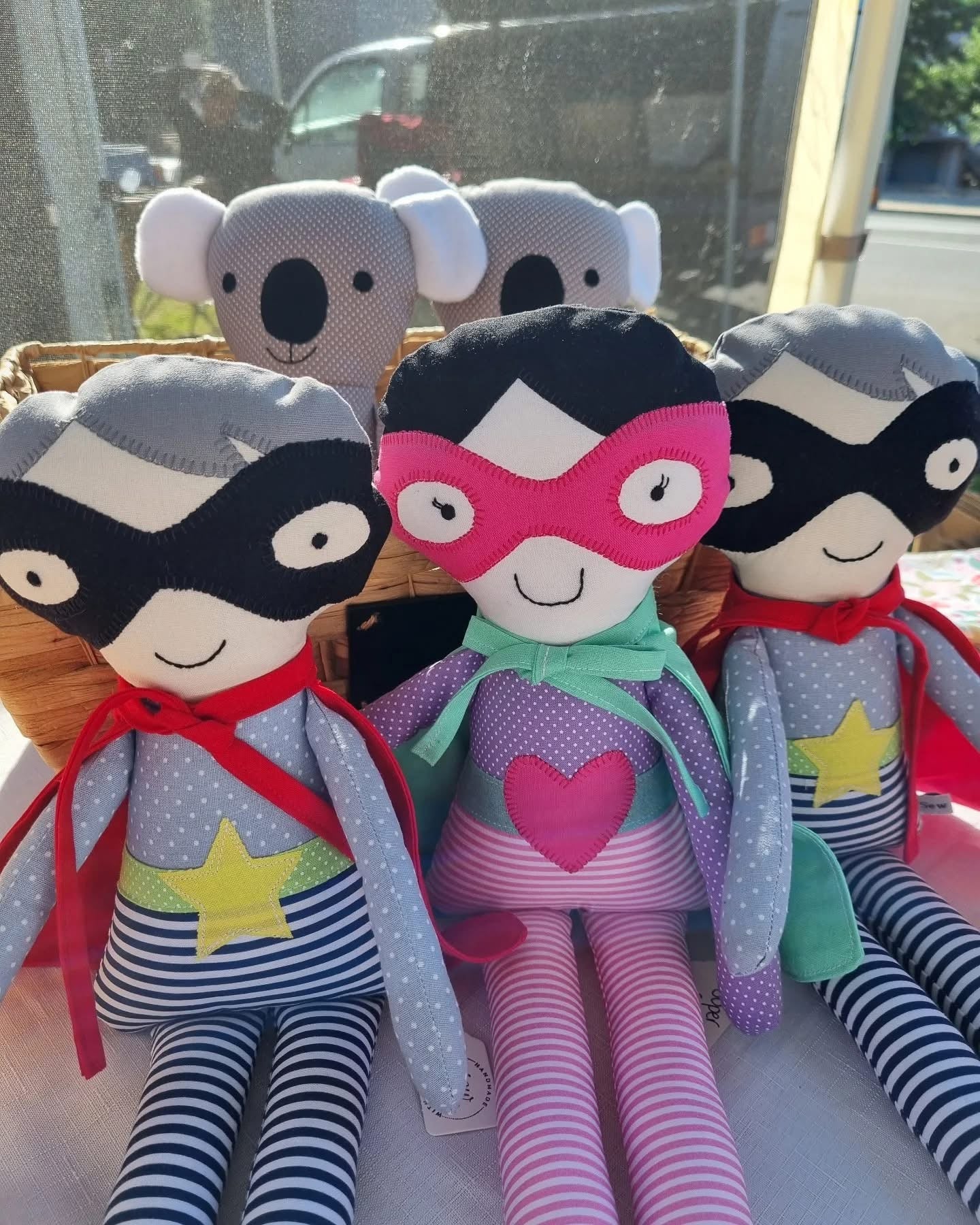 Super Sam & Super Sally by Sew Anna