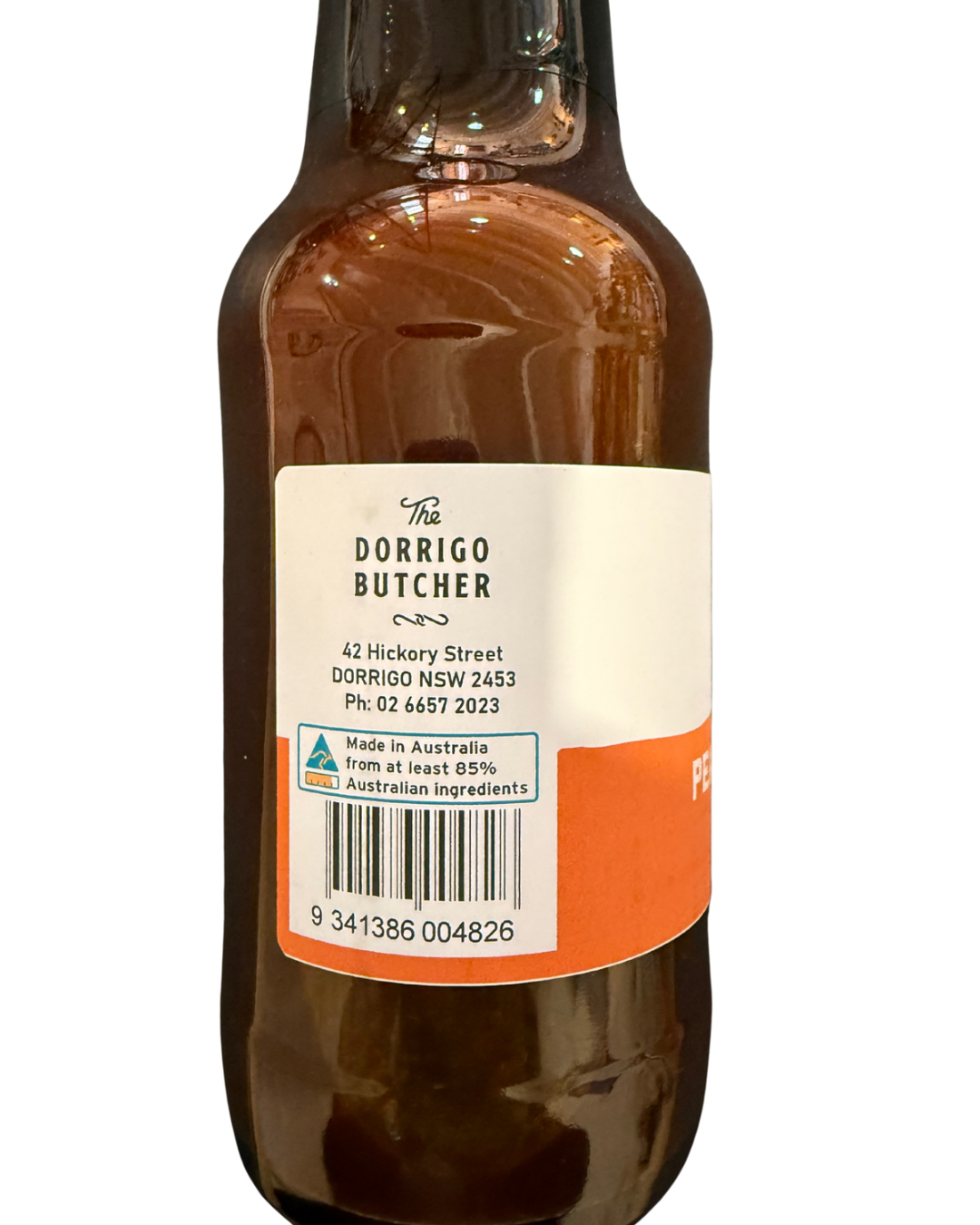 Peach & Bourbon BBQ Sauce by The Dorrigo Butcher