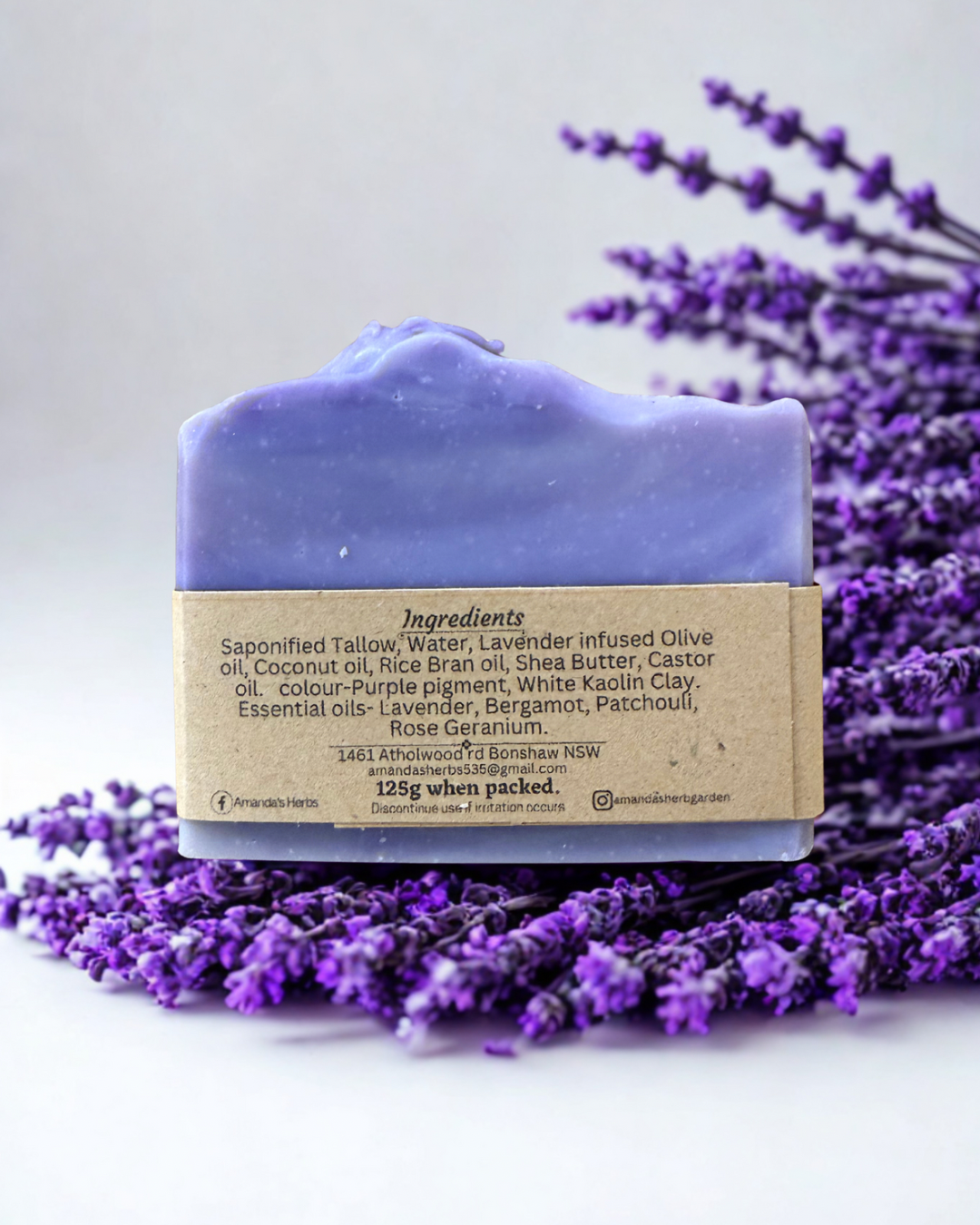 Lavender Lullaby Soap by Amanda's Herbs
