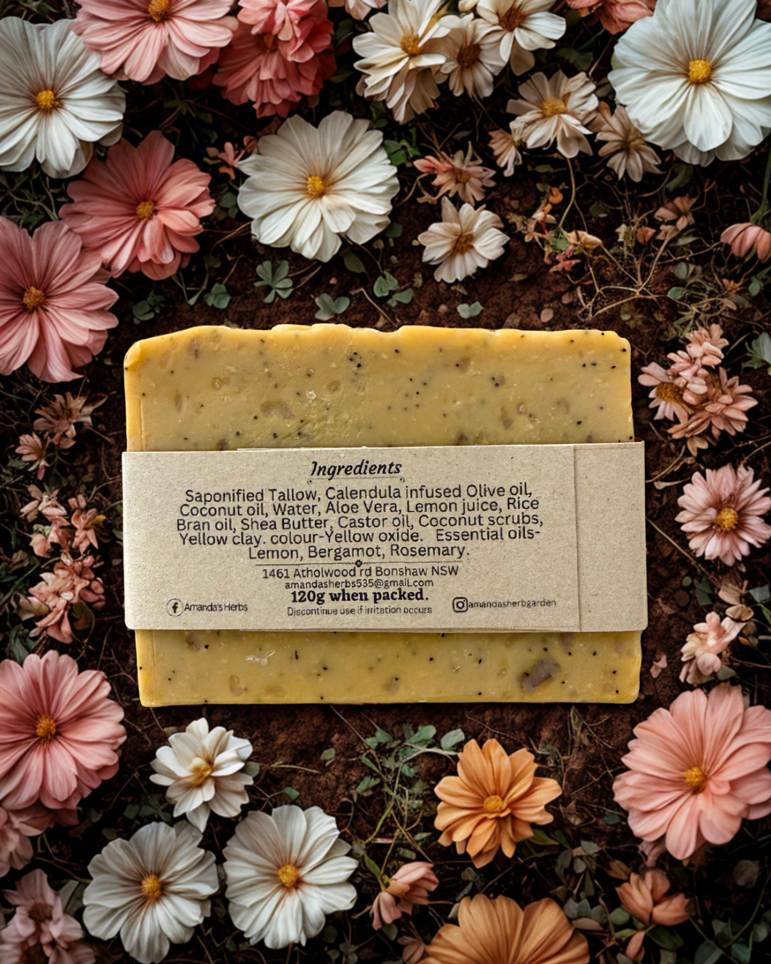 Gritty Gardeners Soap by Amanda's Herbs
