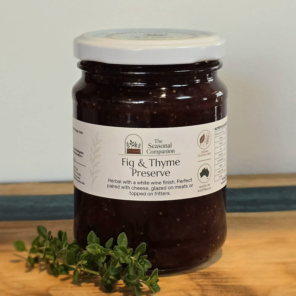 Fig & Thyme Preserve by The Seasonal Companion