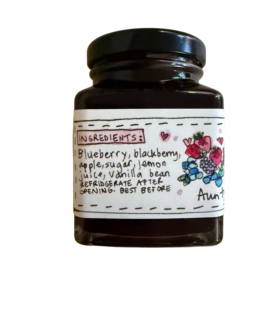 Aunty Betty’s Berry Vanilla Jam 100g by Princess Pantry
