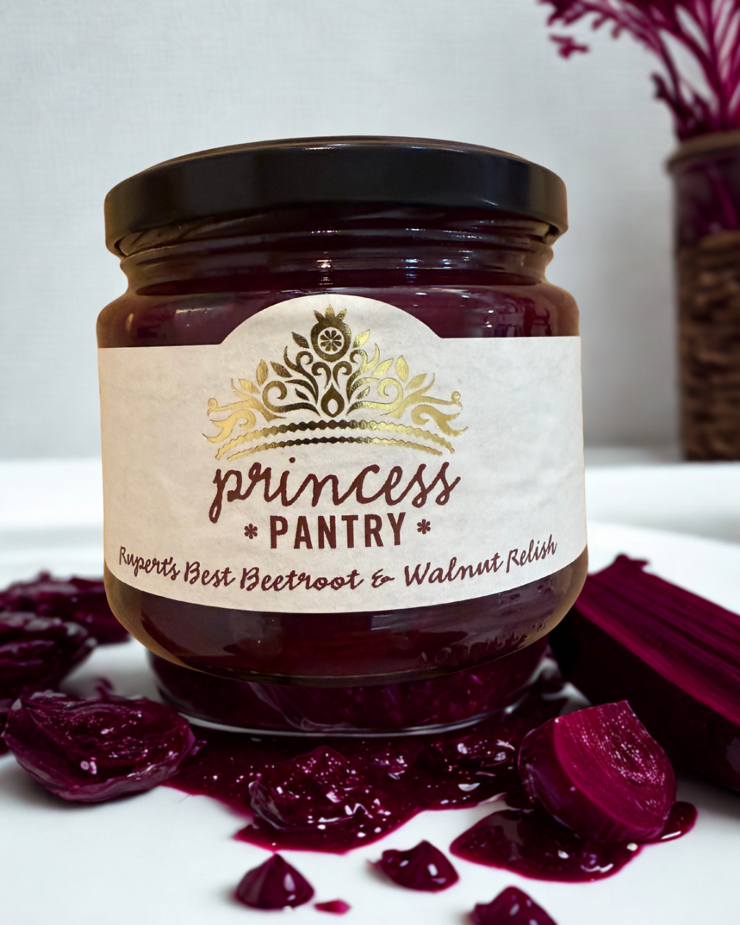 Rupert’s Best Beetroot & Walnut Relish 330g by Princess Pantry