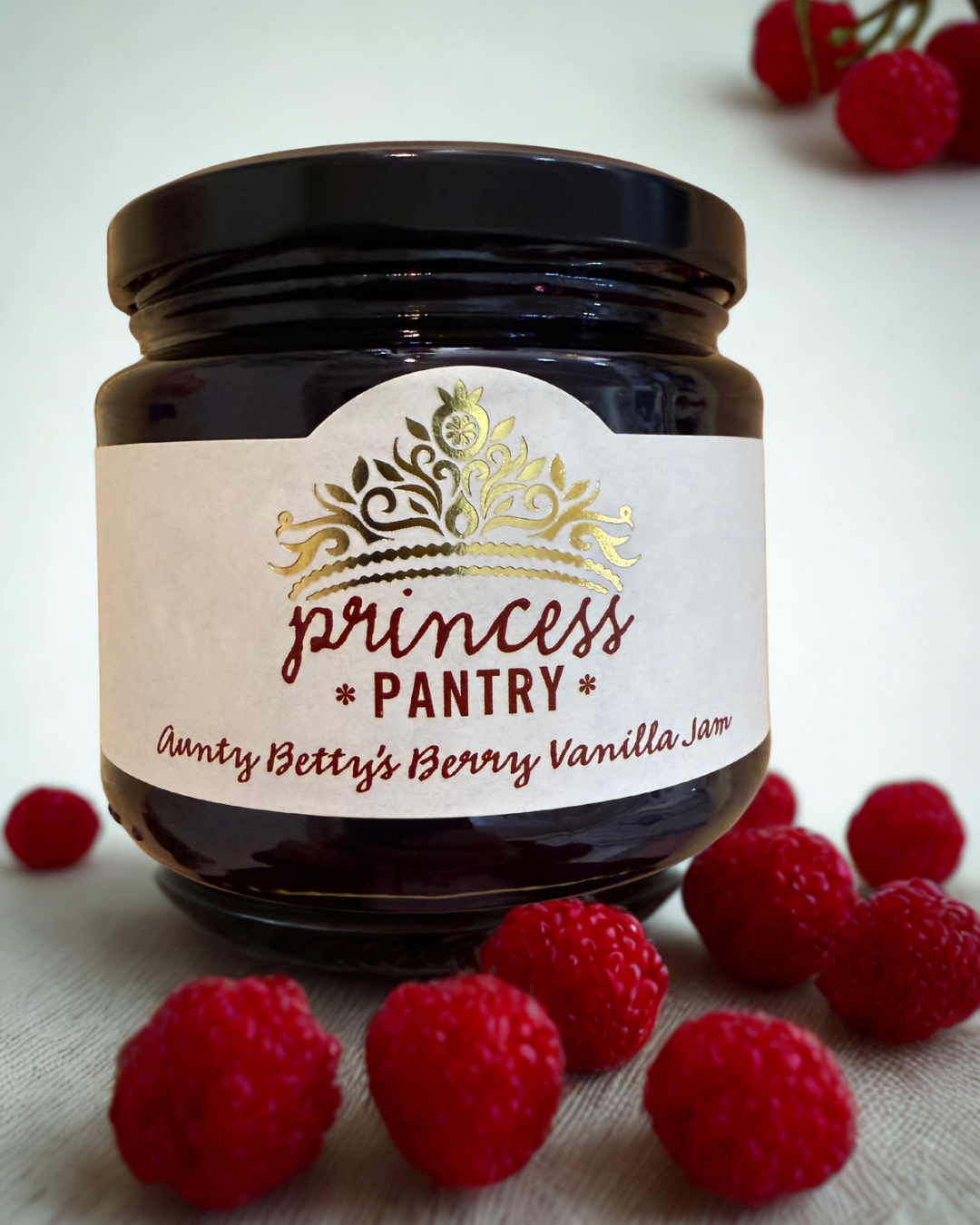 Aunty Betty’s Berry Vanilla Jam 330g by Princess Pantry
