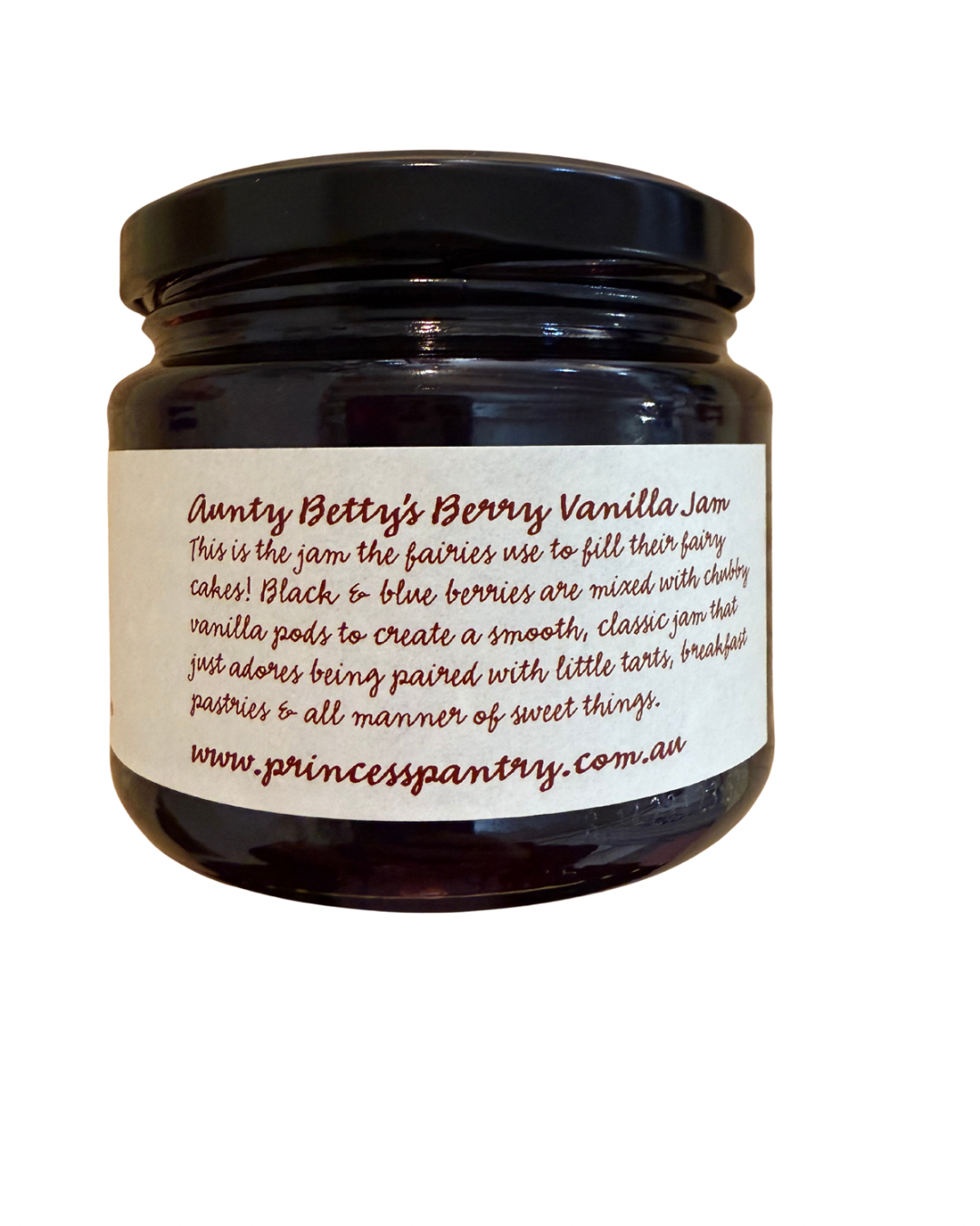 Aunty Betty’s Berry Vanilla Jam 330g by Princess Pantry