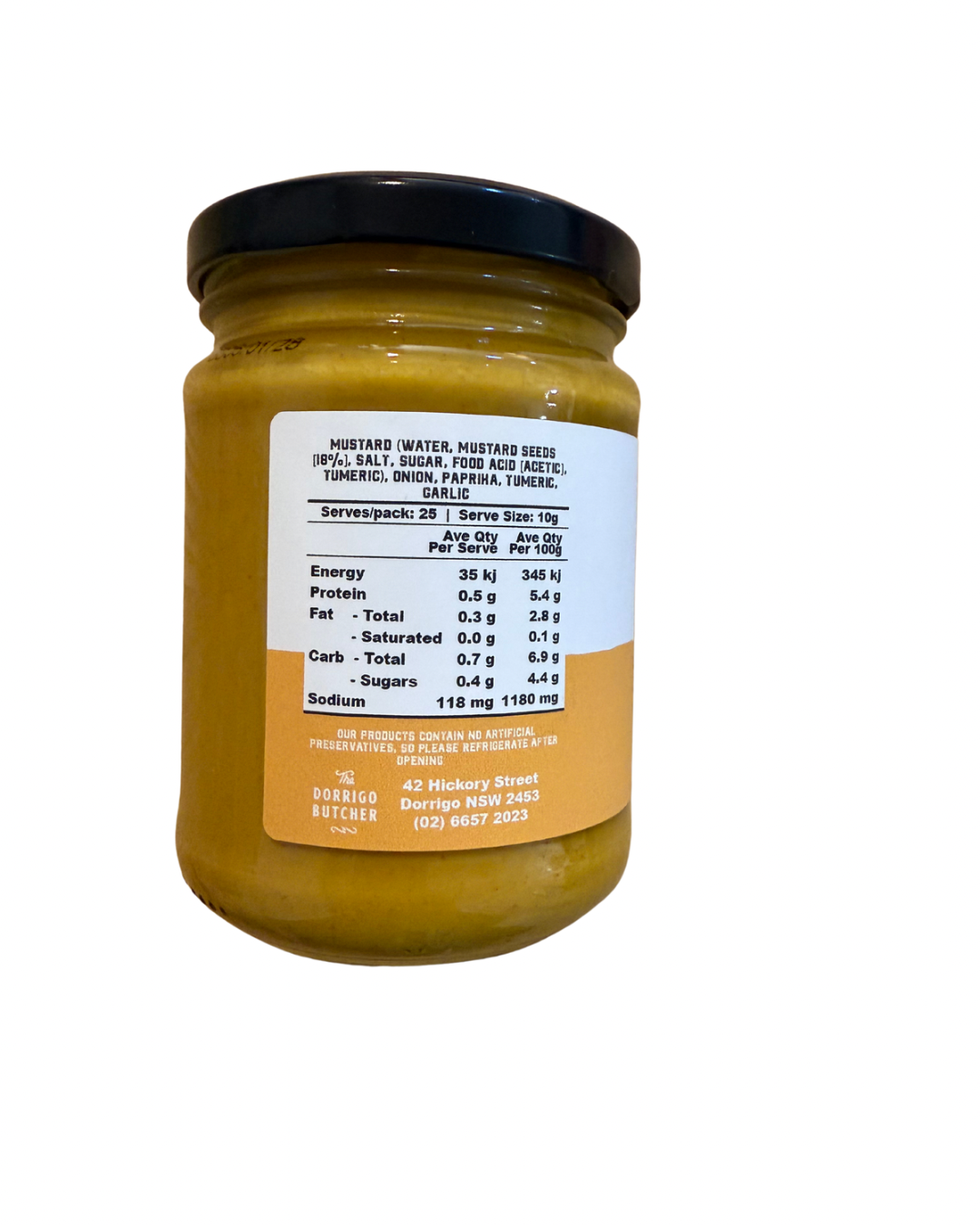 American Mustard by Dorrigo Butcher