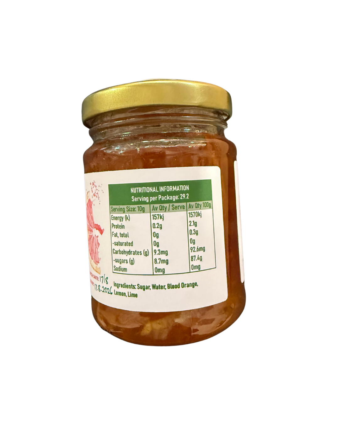 Blood Orange Marmalade with Lemon & Lime by Farmyard Harvest