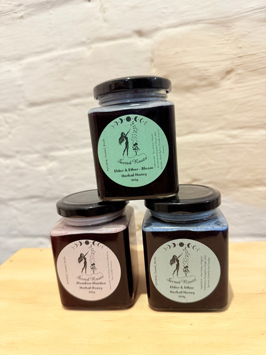 Herbal Honey 300g by Sacred Roots