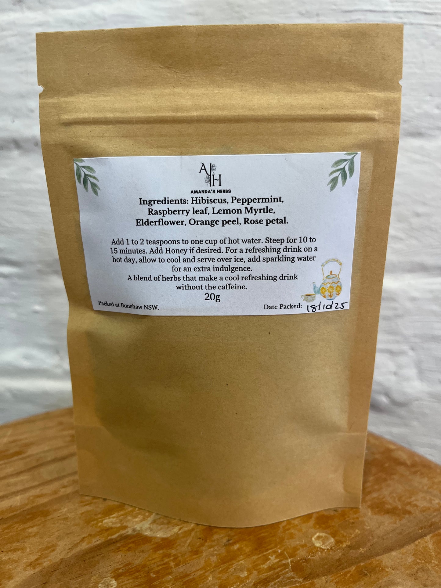 Summer Fresh Herbal Tea by Amanda's Herbs