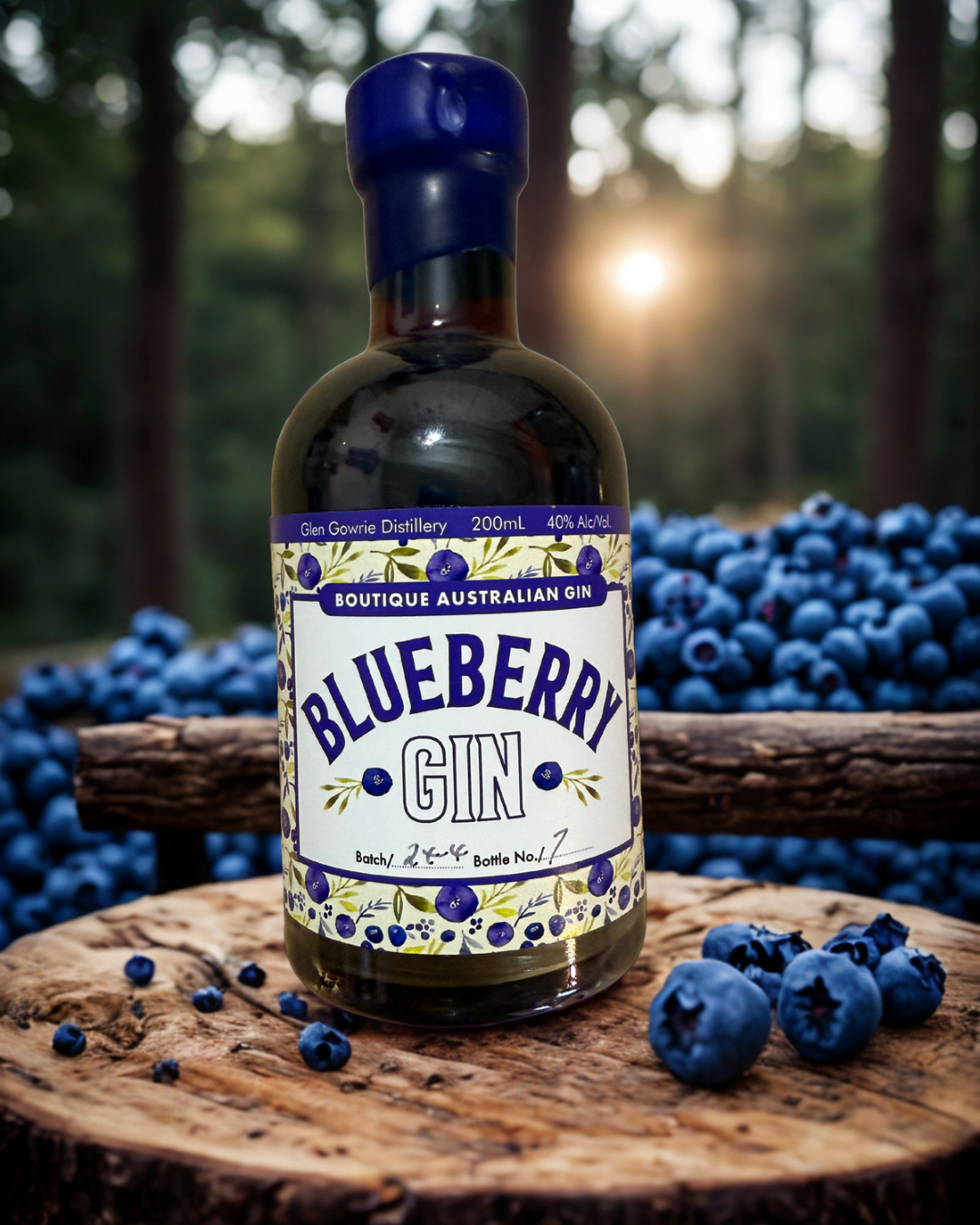 Blueberry Gin 500ml by Glen Gowrie Distillery – Seasons of New England