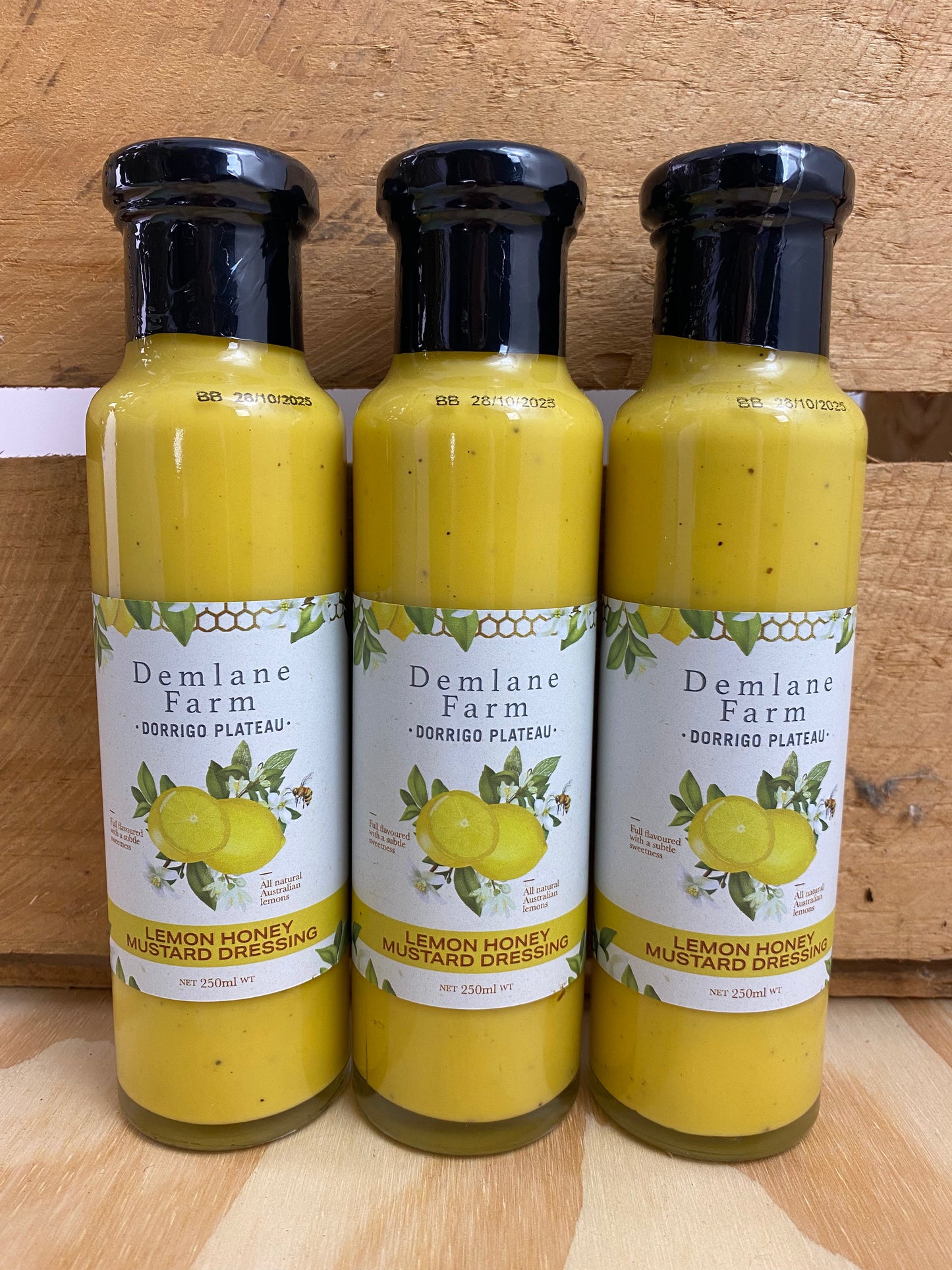 Lemon Honey Mustard Dressing by Demlane Farm