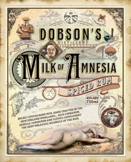 Milk of Amnesia Rum by Dobson's 750ml
