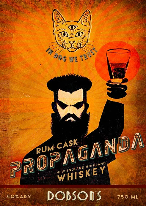 Propaganda Rum Cask Whiskey by Dobson's 750ml
