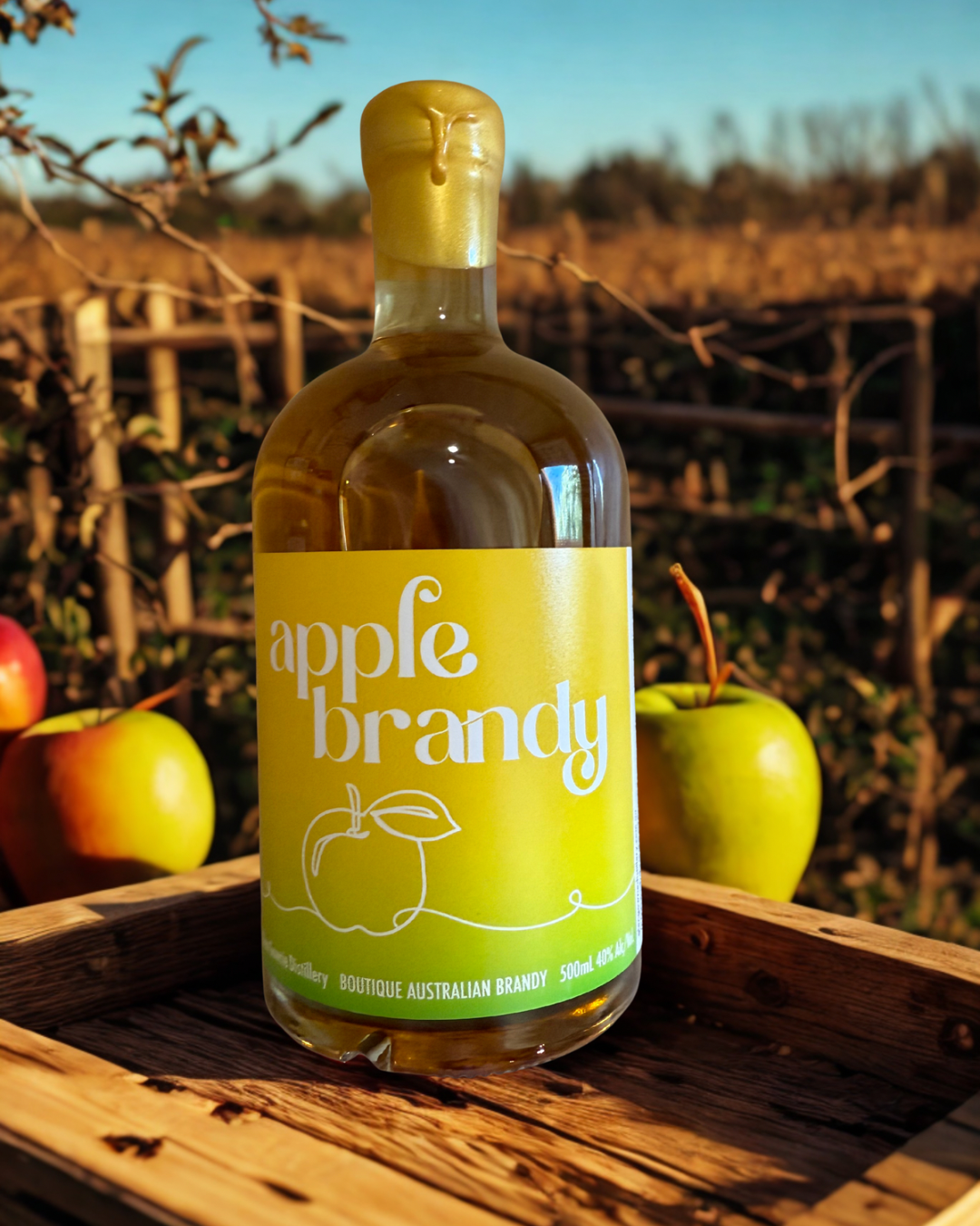 Apple Brandy 500ml by Glen Gowrie Distillery