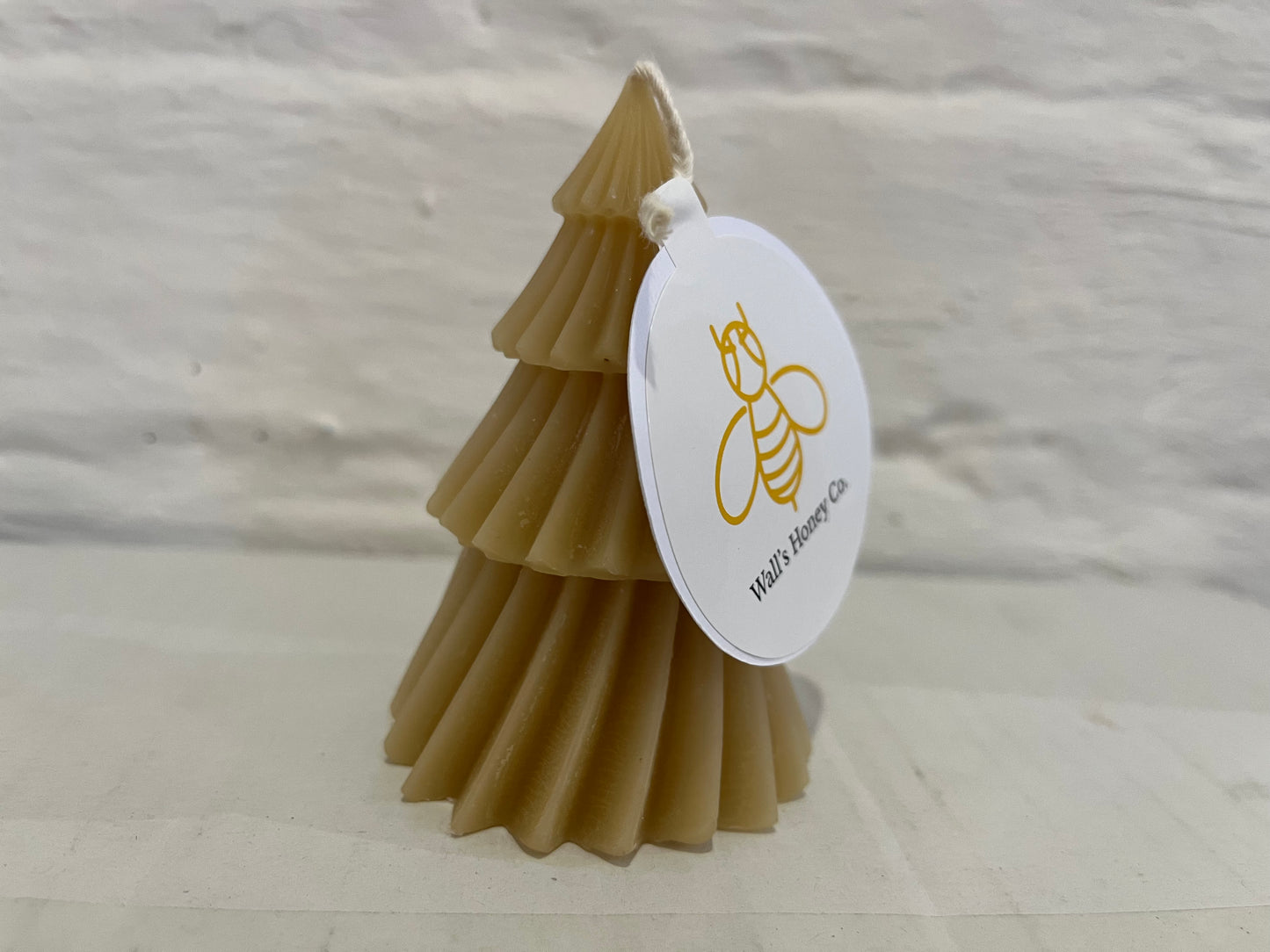 Xmas Tree Beeswax Candle