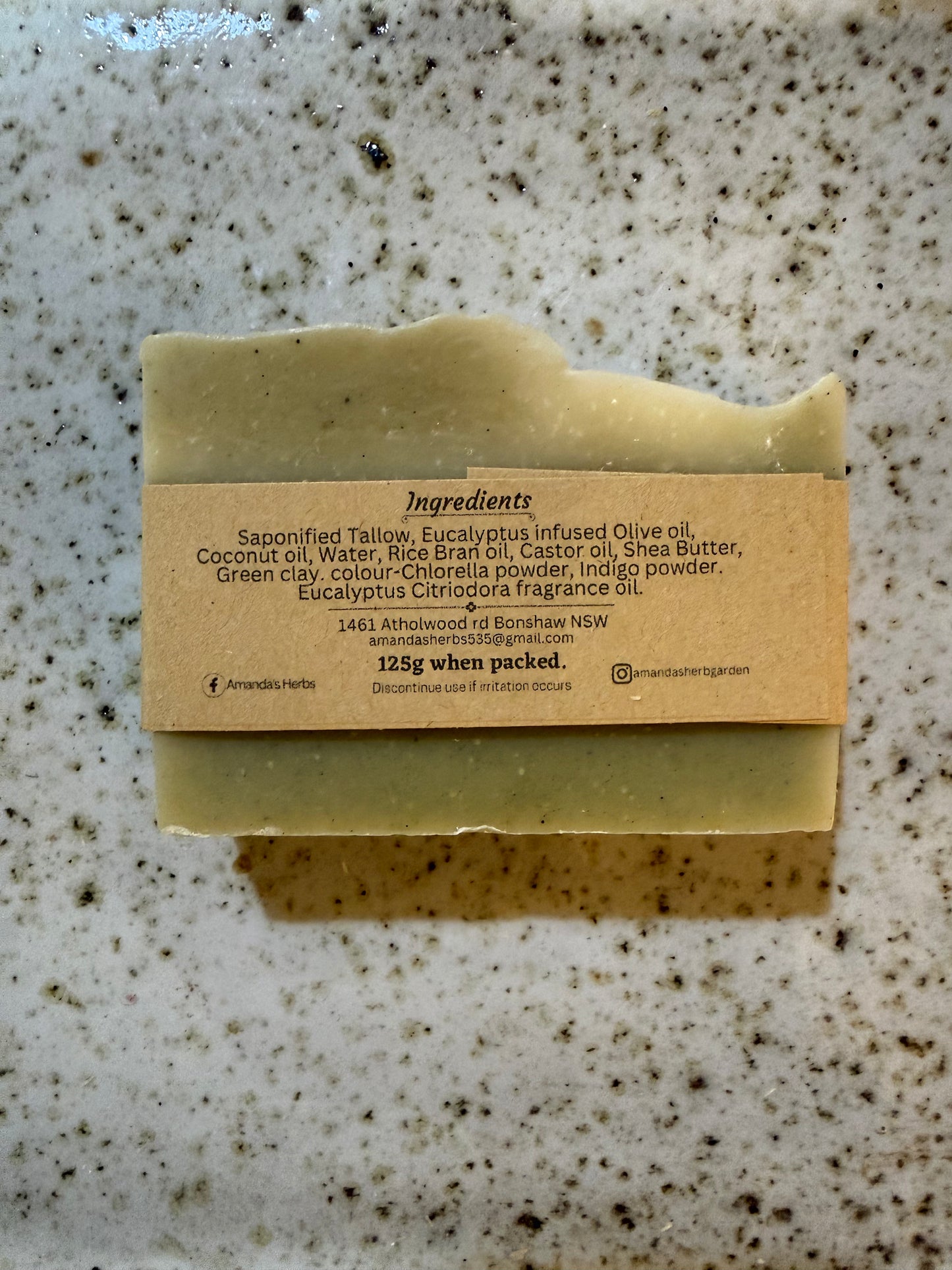 Eucalyptus Soap by Amanda's Herbs
