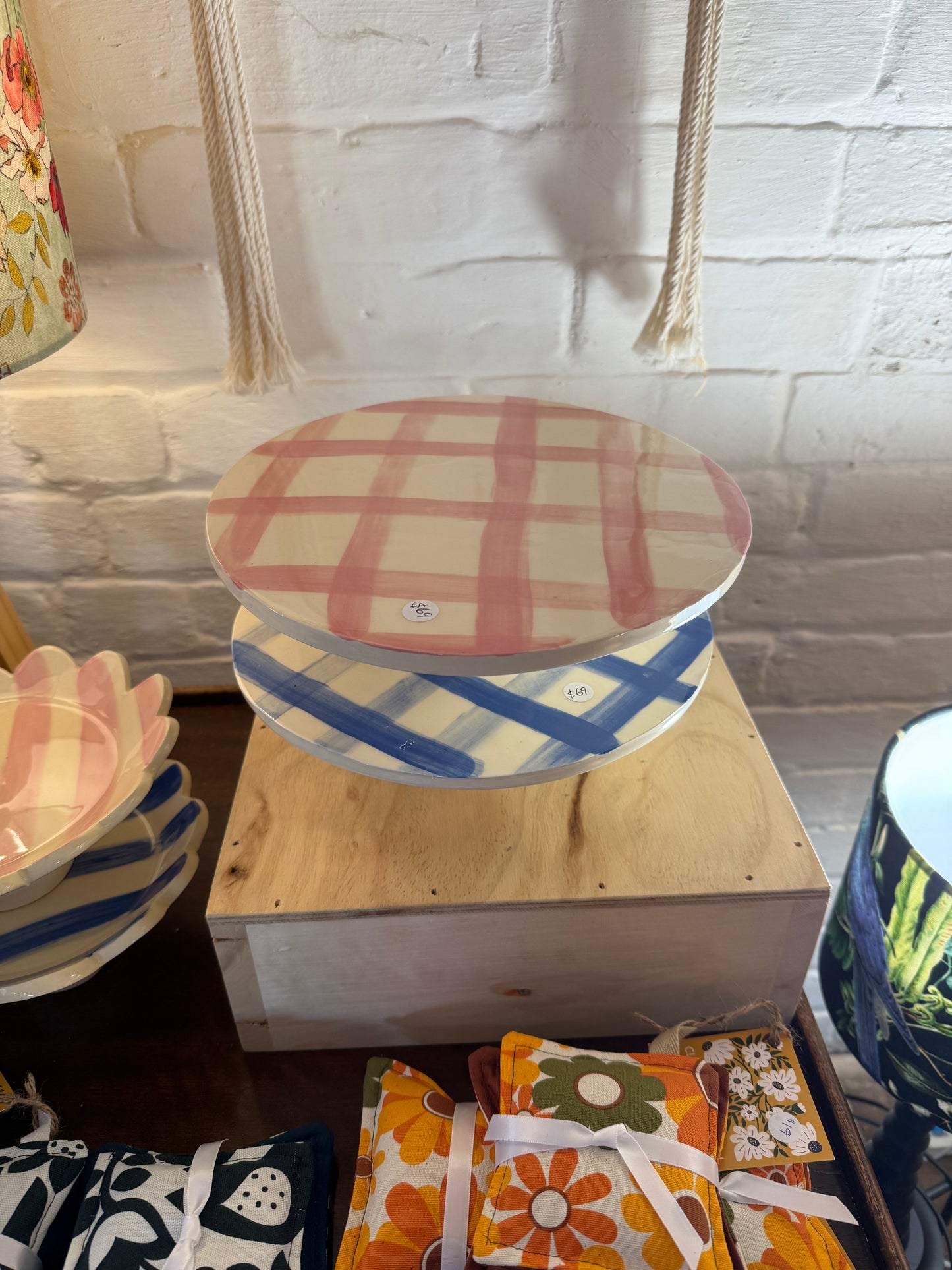 Late Night Pottery Large Cake Stand
