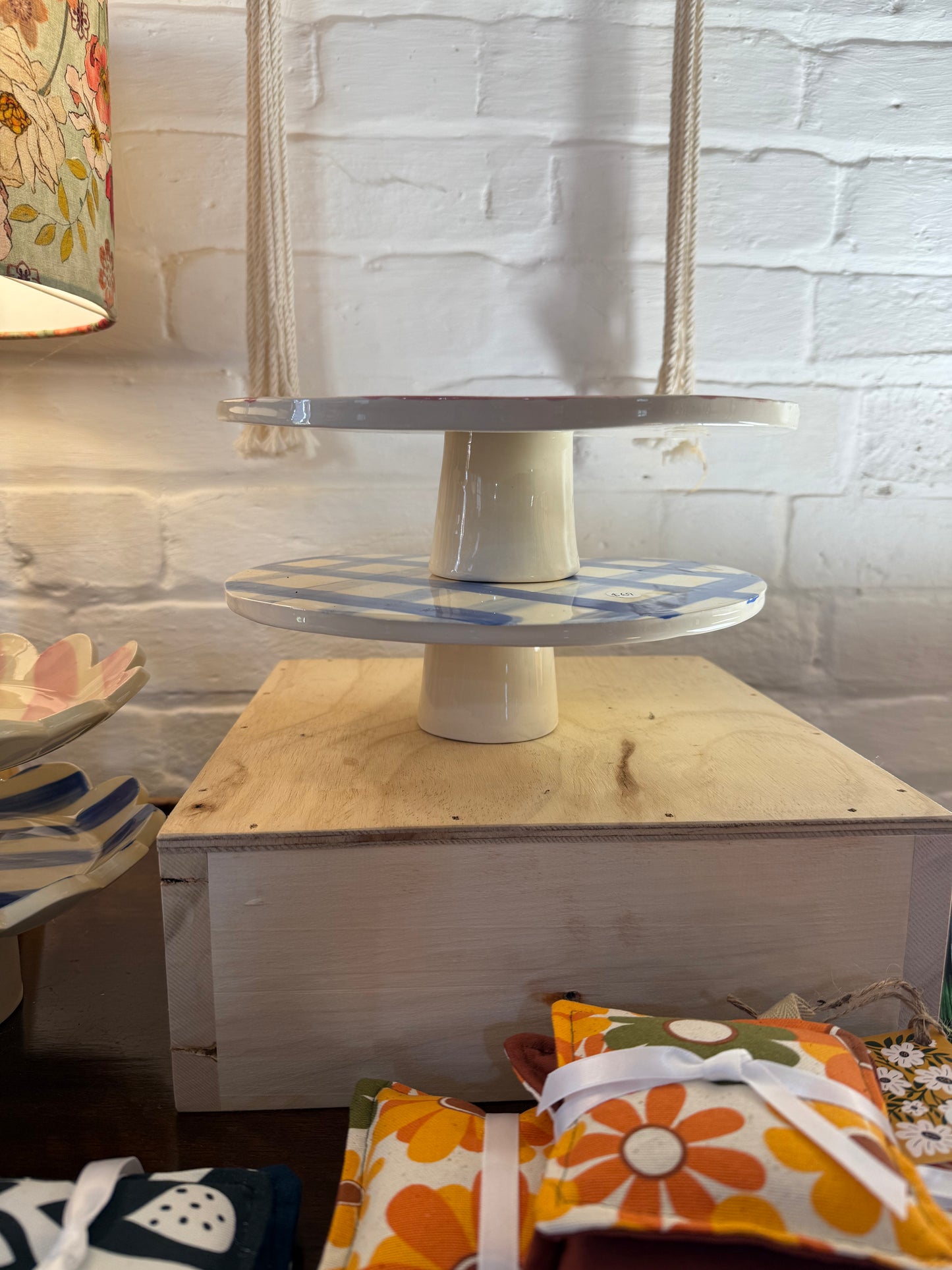Late Night Pottery Large Cake Stand